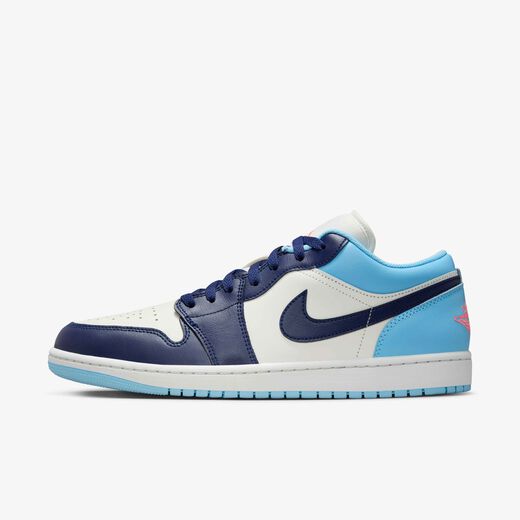Men's Shoes-JRDN, Air Jordan 1 Low 'Blue Chill', Men's Shoes