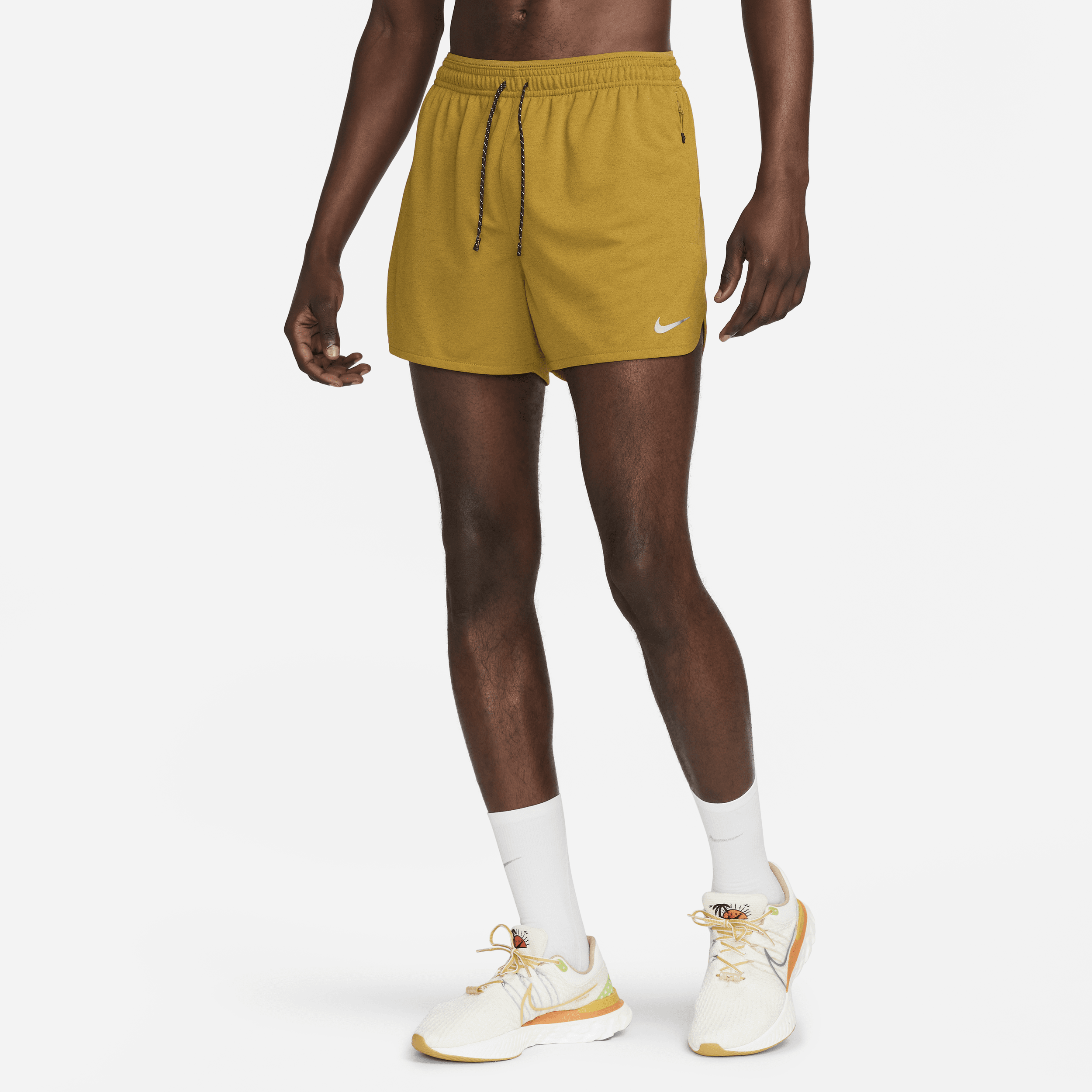 Running Tights Yellow Tight Shorts Nike Dri-fit Tight Men's Running