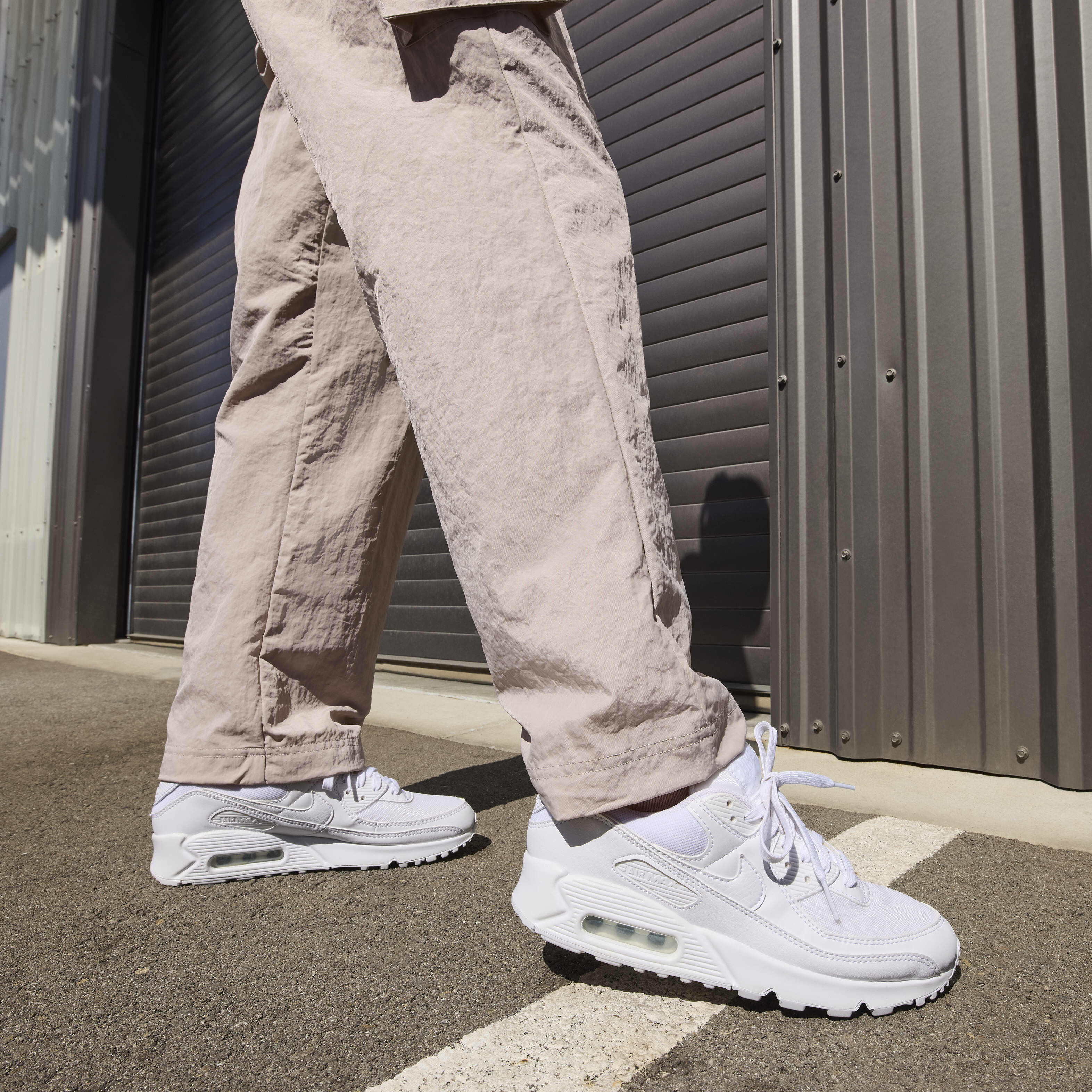 Buy Nike Air Max 90 Women s Shoes White White White Nike Saudi Official