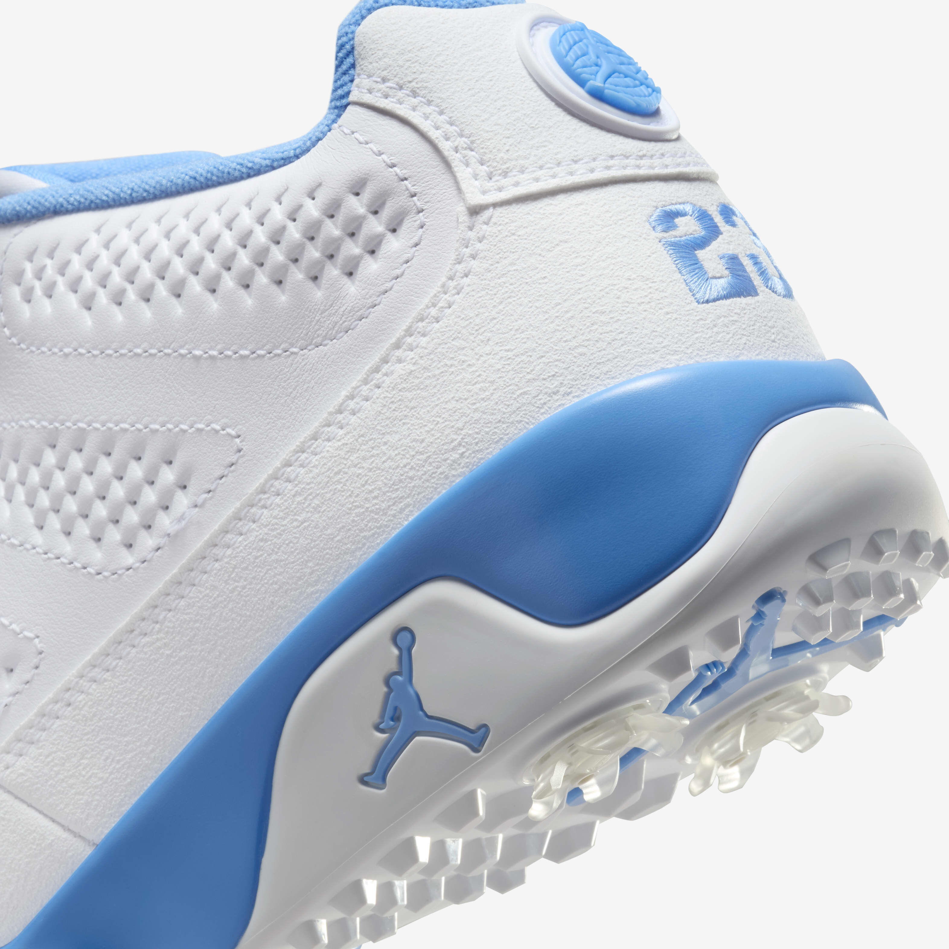 Buy Air Jordan 9 G Golf Shoes - White/White/University Blue Buy Air Jordan 9 G Golf Shoes - White/White/University Blue