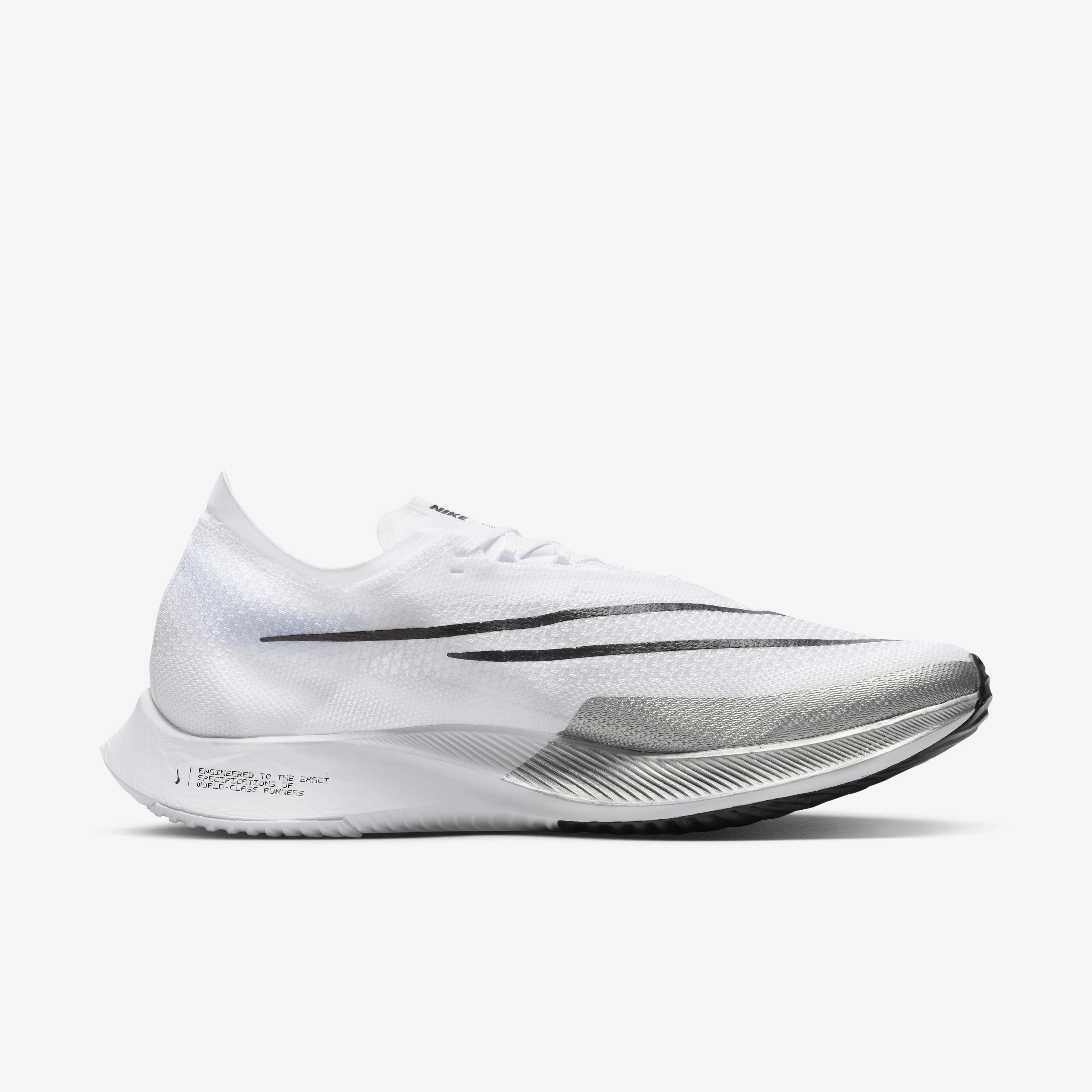 Buy Nike Streakfly Road Racing Shoes White Metallic Silver Black Nike Saudi Official