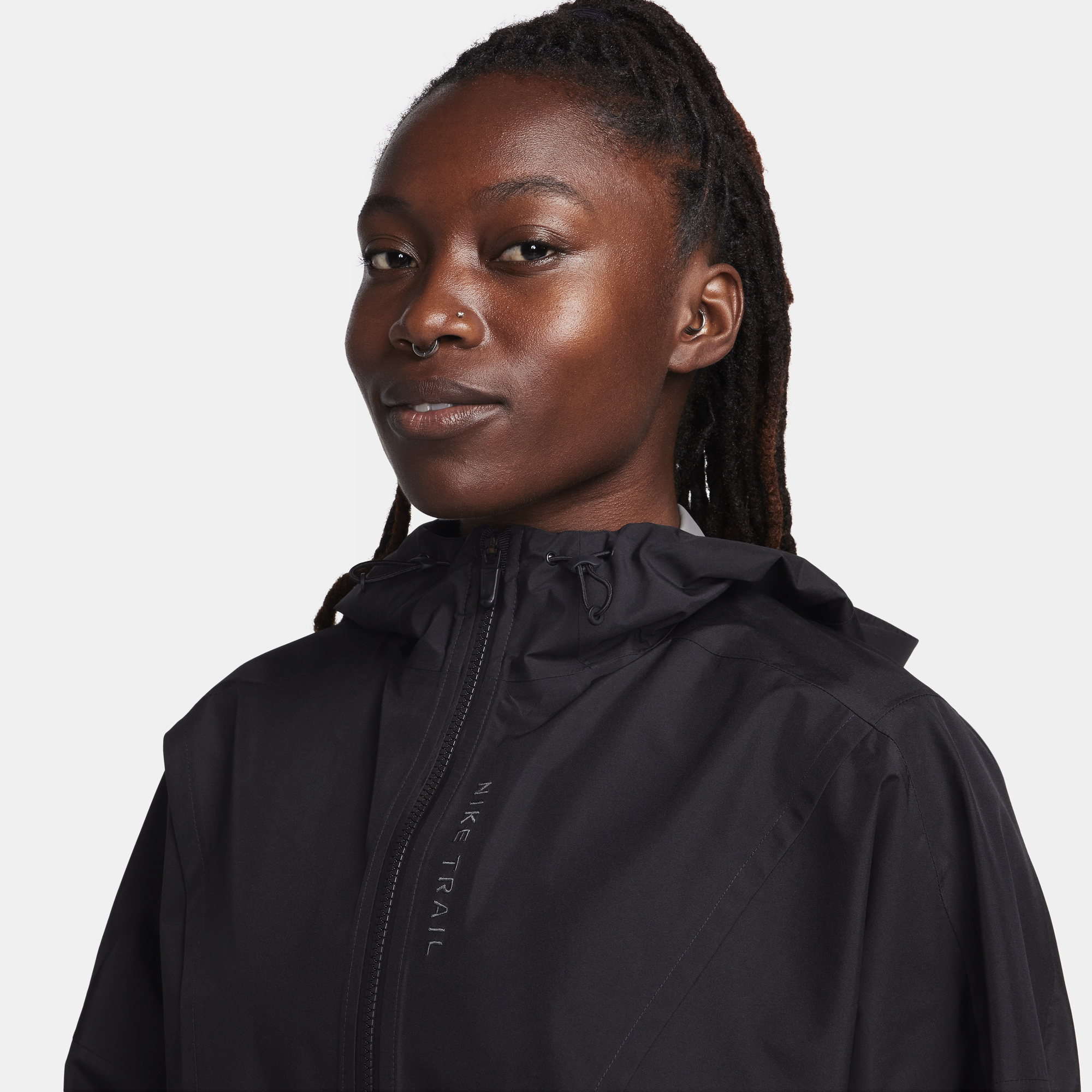 Running jacket with back pocket sales
