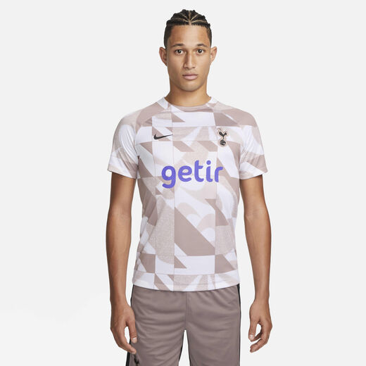 توتنهام-نايكي, تونتهام هوتسبير اكاديمي برو البديل, تيشيرت بأكمام قصيرة كرة القدم للإحماء نايكي دراي-فت للرجال