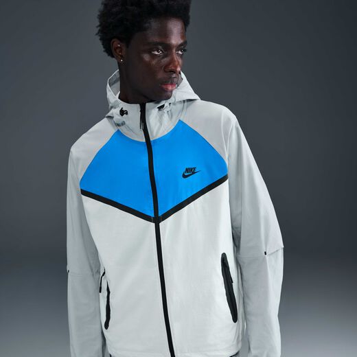 Men's Windbreakers-Nike, Nike Tech, Men's Woven Full-Zip Windrunner Jacket