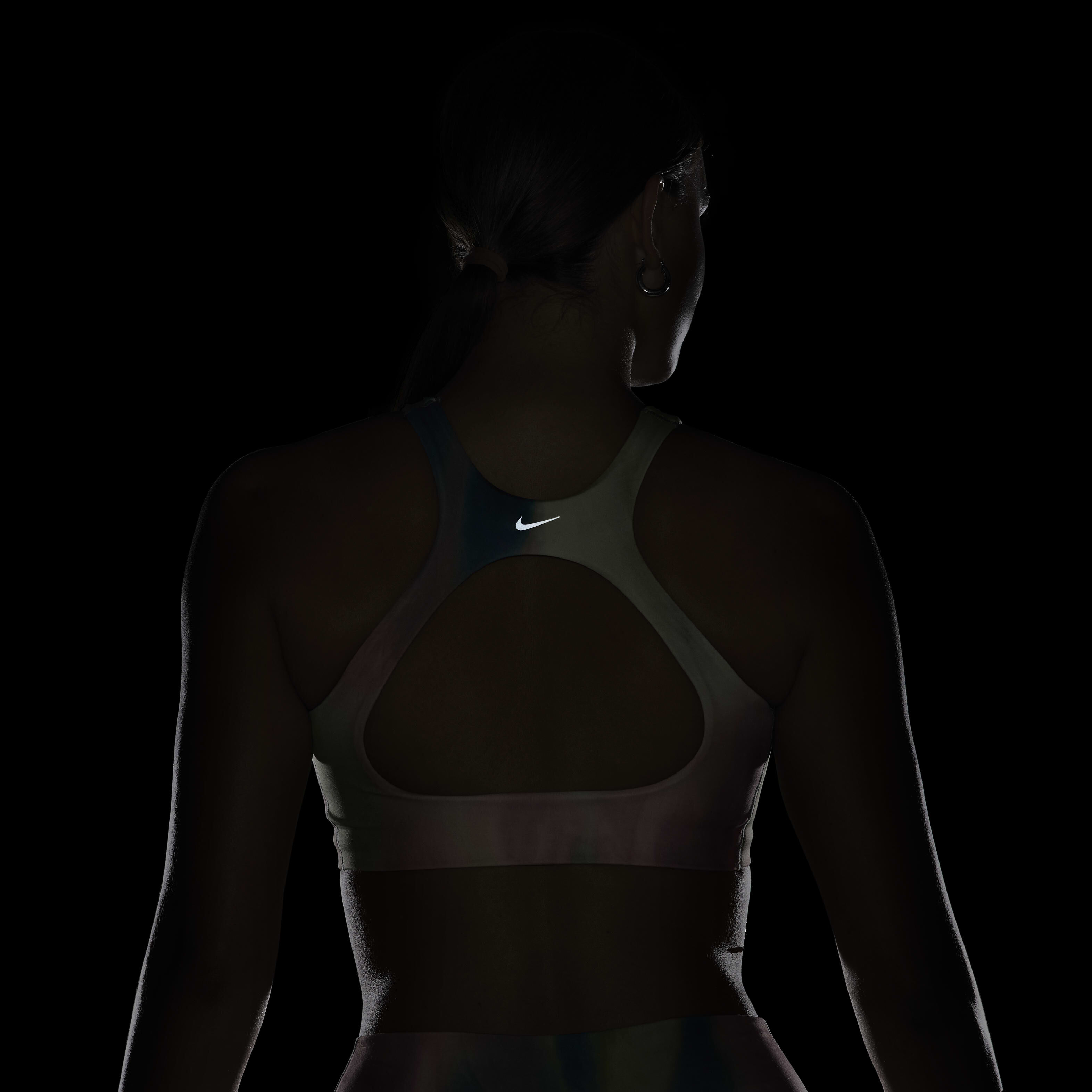 Buy Nike One Women's Artist Collection Medium-Support Lightly Lined Sports  Bra - Aster Pink | Nike Saudi Official