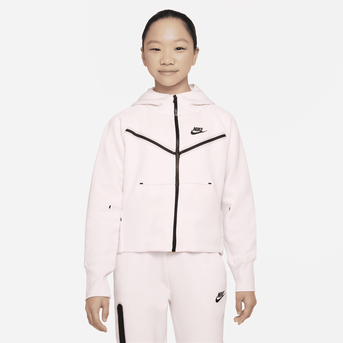 Shop Sportswear Tech Fleece Older Kids Girls Full Zip Hoodie
