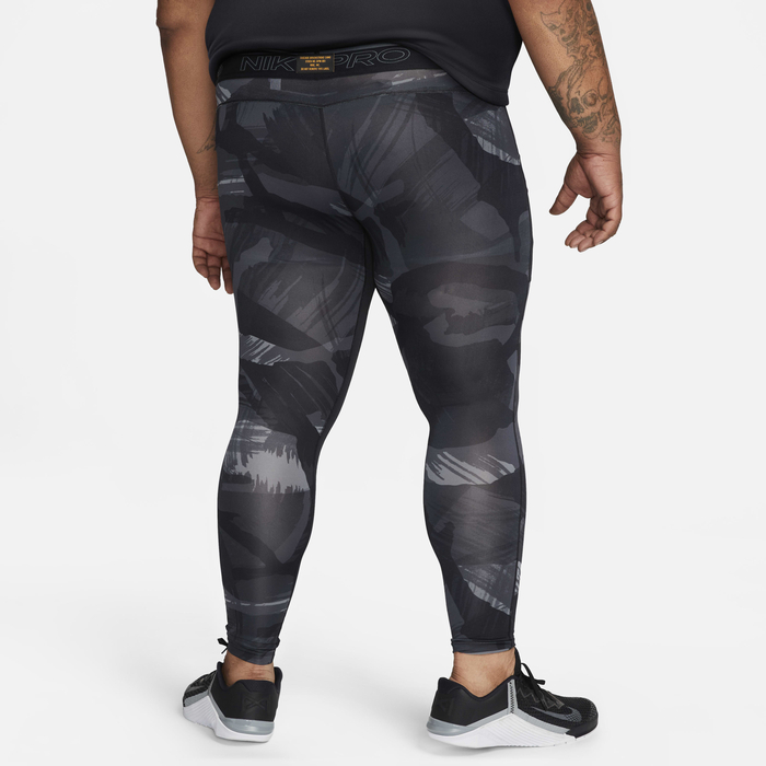 Buy Nike Pro Dri-FIT Men's Camo Tights Black/Black/Coconut Milk