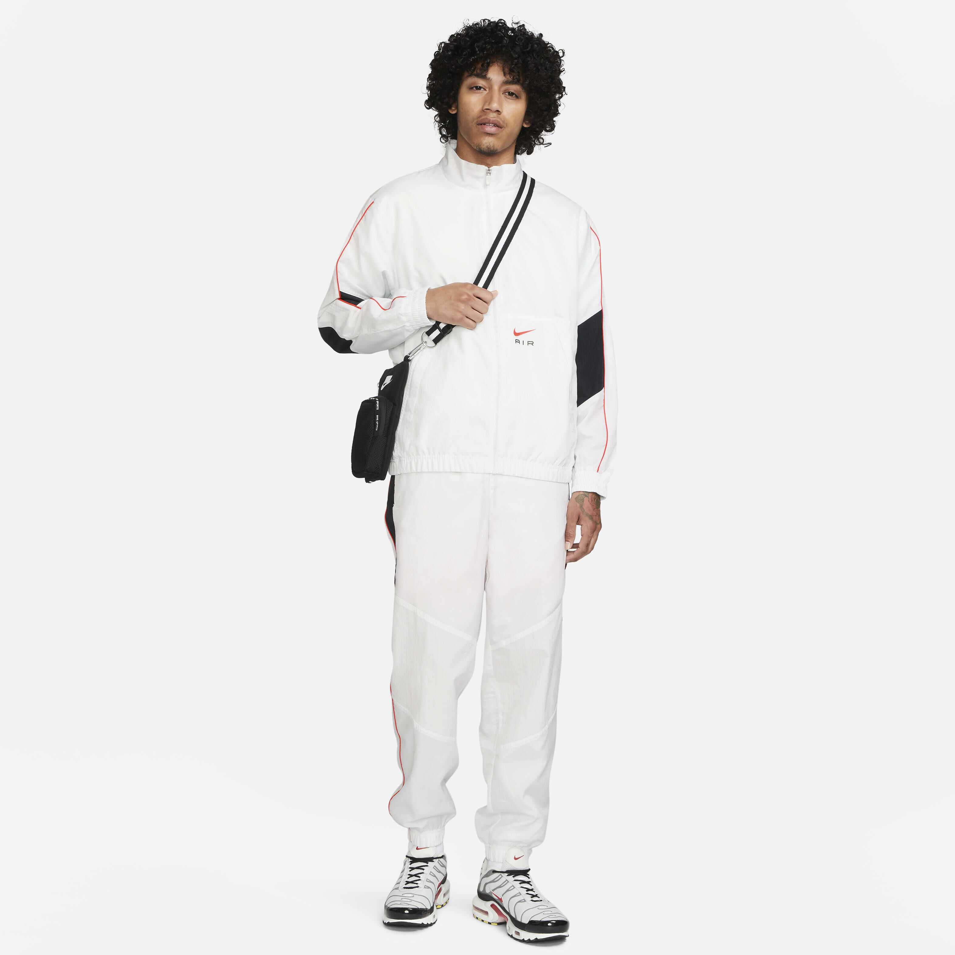 Nike air tracksuit white discount