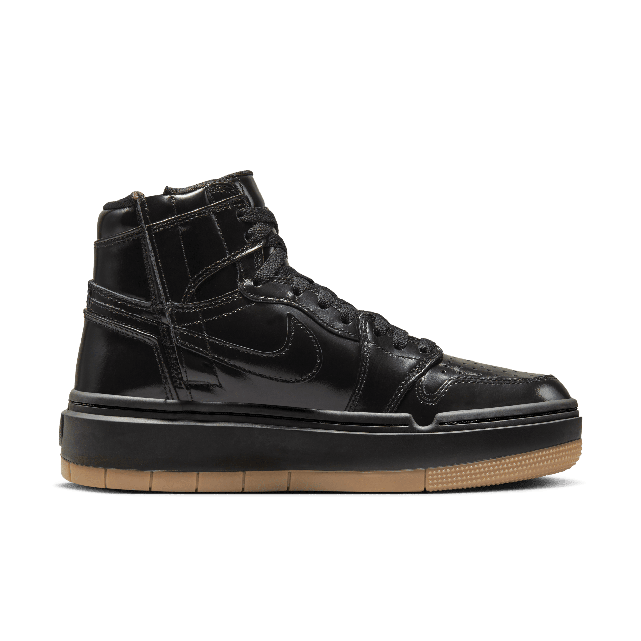 jordan 1 mid se triple black patent