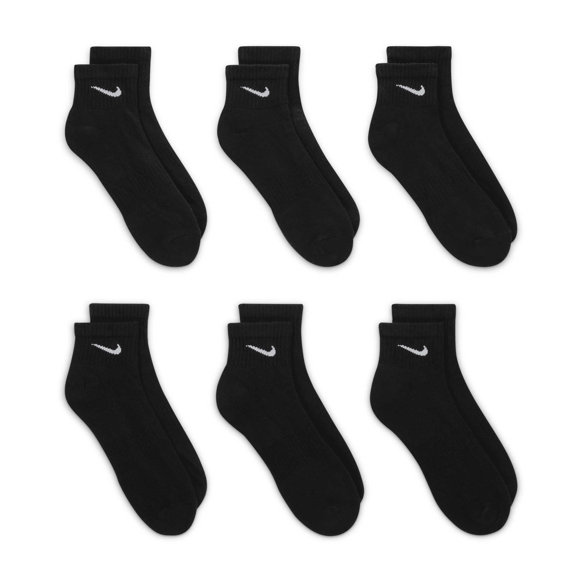 Nike black ankle socks mens shop