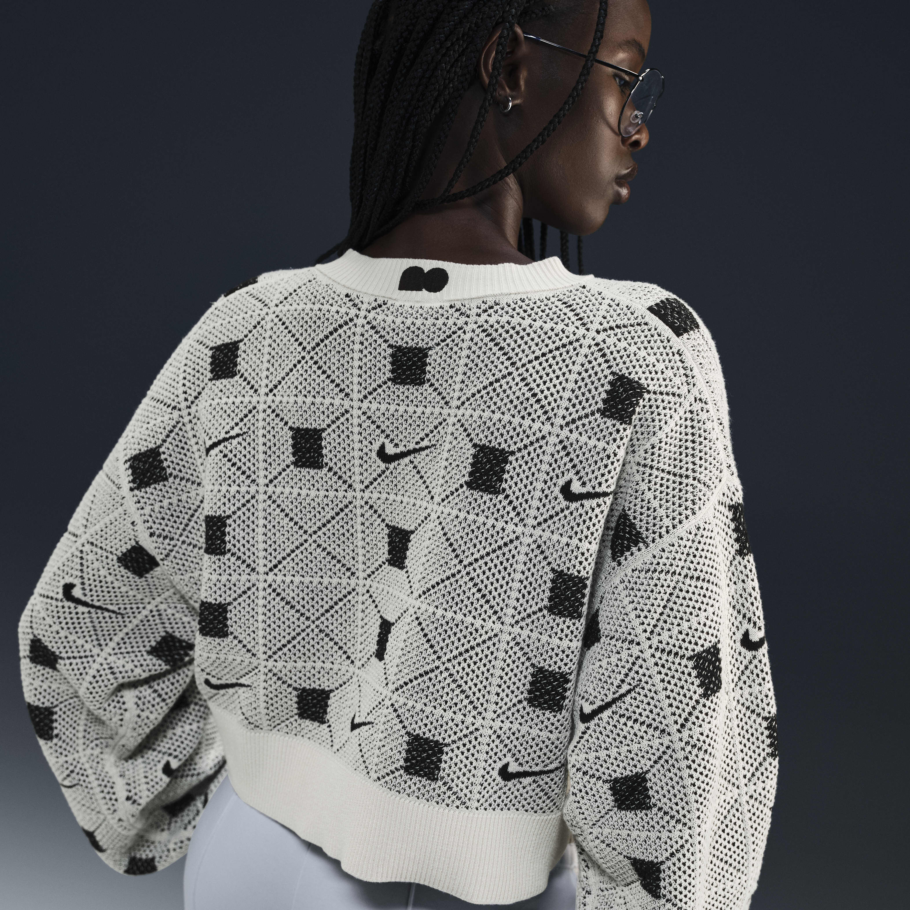 Buy Naomi Osaka Women's Engineered Knit Jumper - Pale Ivory