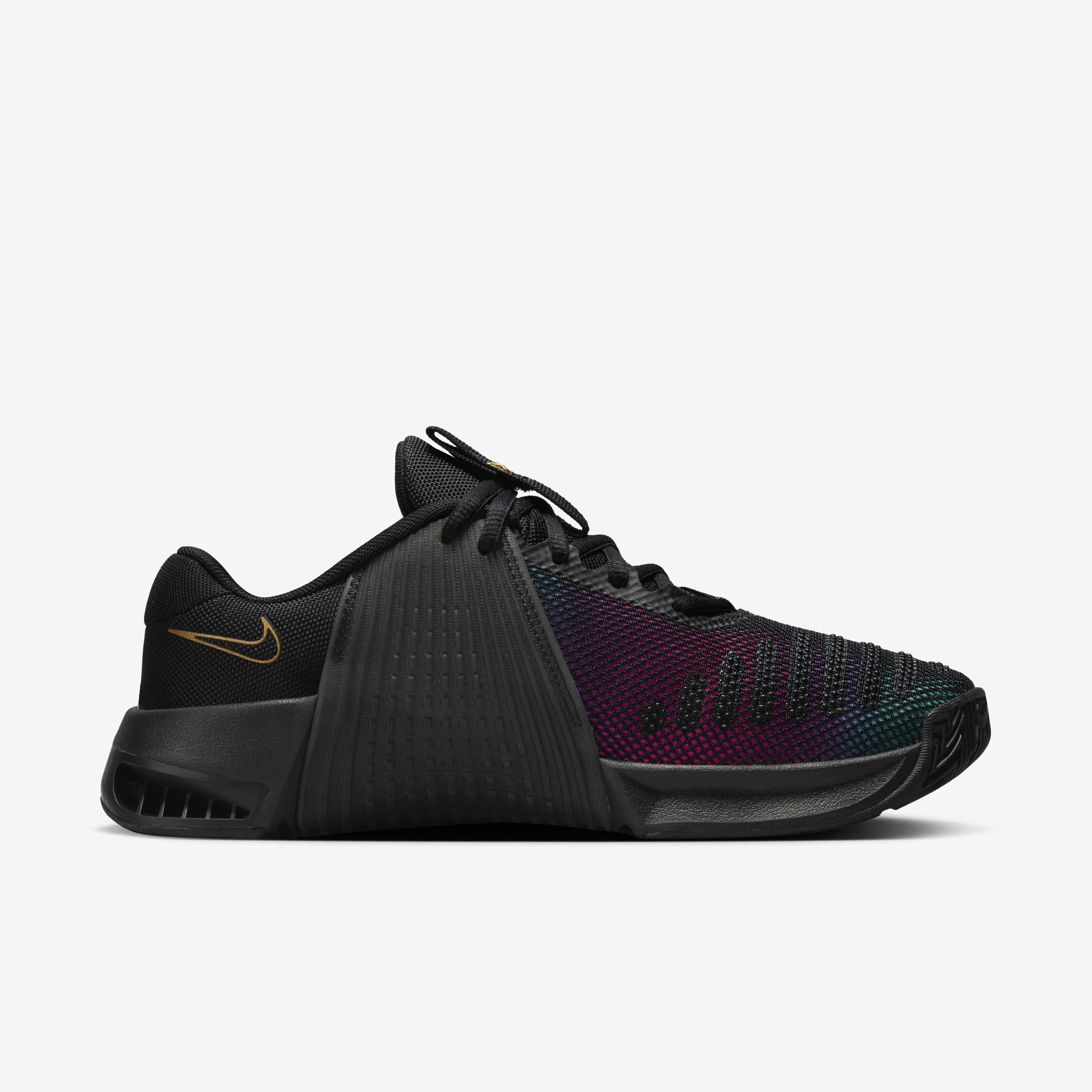 Buy Nike Metcon 9 PRM Women s Training Shoes Black Fireberry Metallic Gold Nike Saudi Official