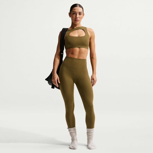 Women's Training Gear-Nike, Nike Zenvy, Women's High-Waisted 7/8 Leggings with No Front Seam