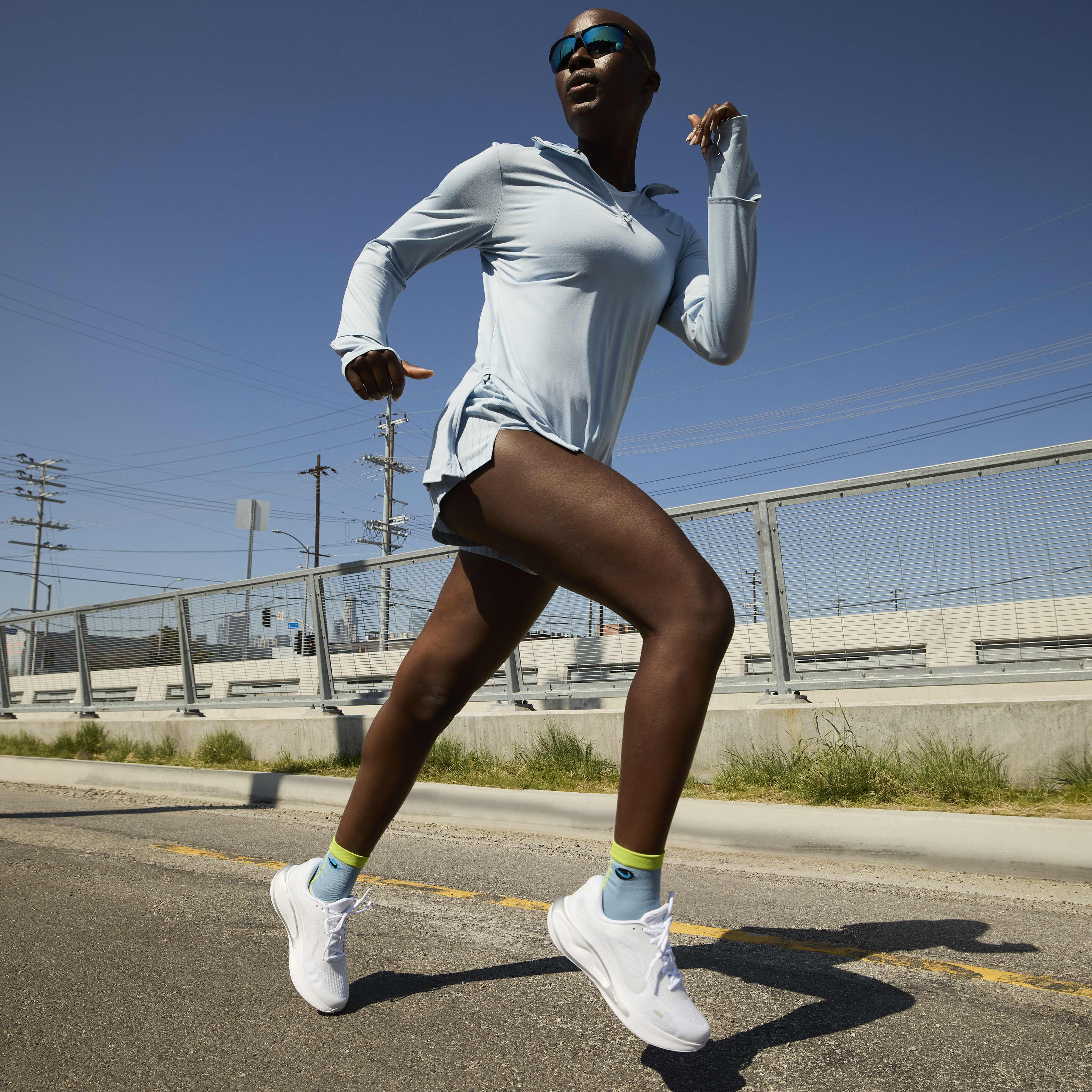 Buy Nike Journey Run Women s Road Running Shoes White Pure Platinum Metallic Silver White Nike Saudi Official
