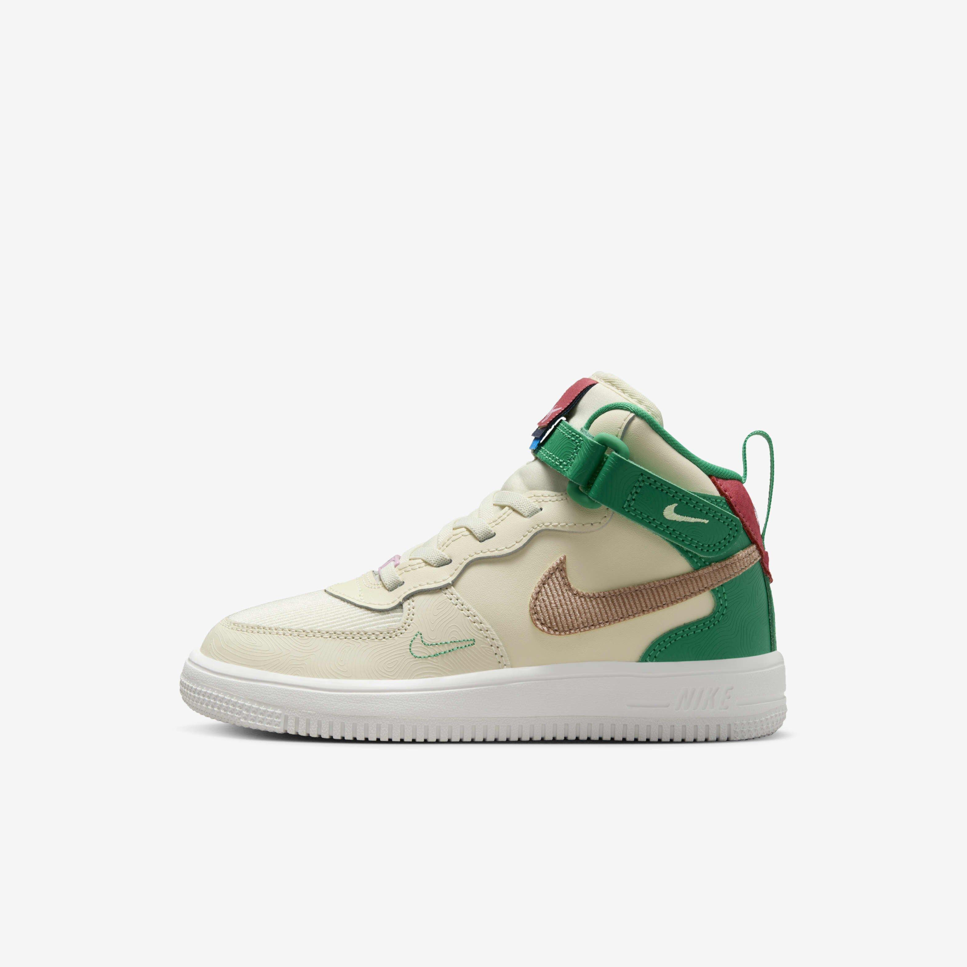 Buy Nike Force 1 Mid SE EasyOn Younger Kids Shoes Nike Saudi Official