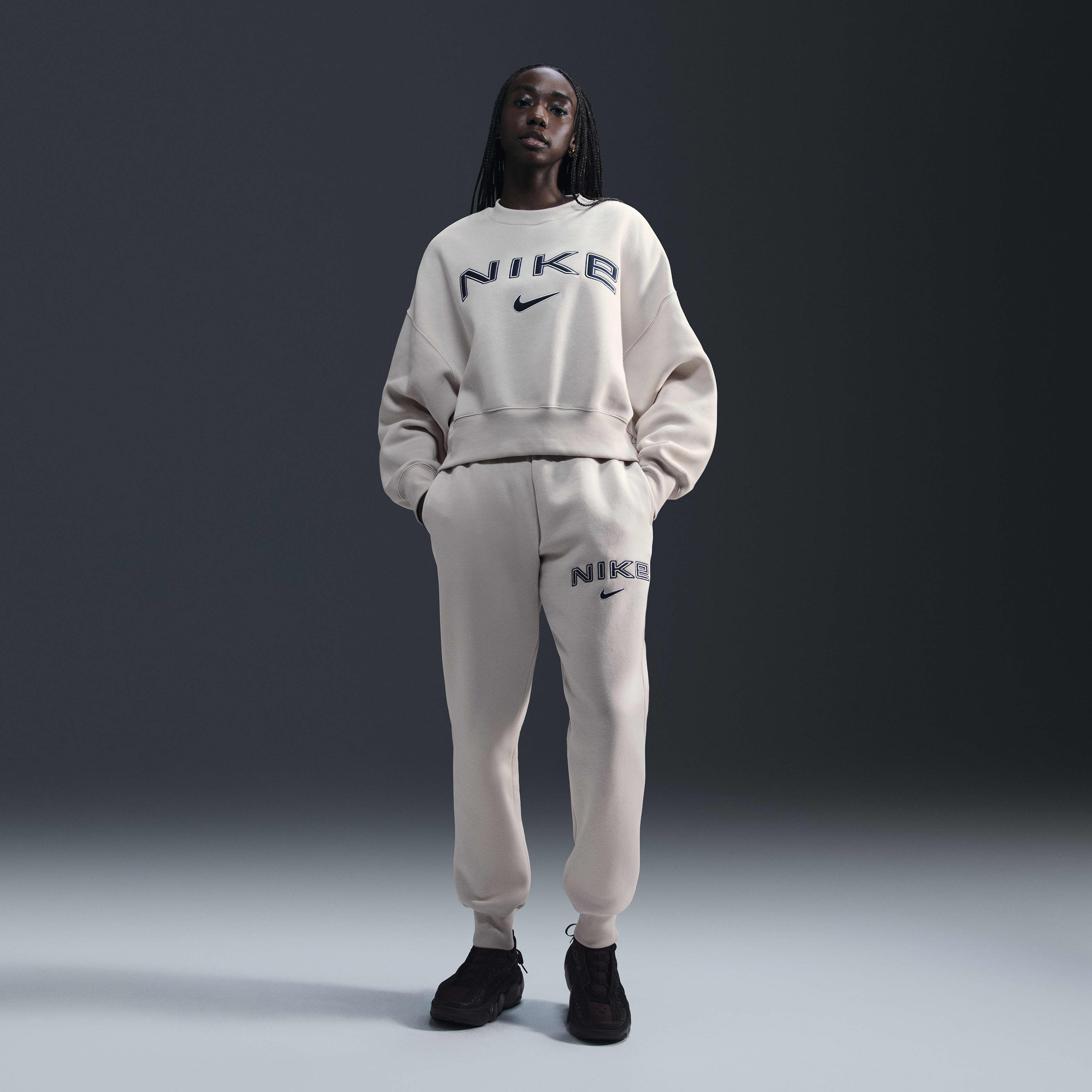 Nike x BODE lace-up Sweatshirt | Neutrals | FARFETCH