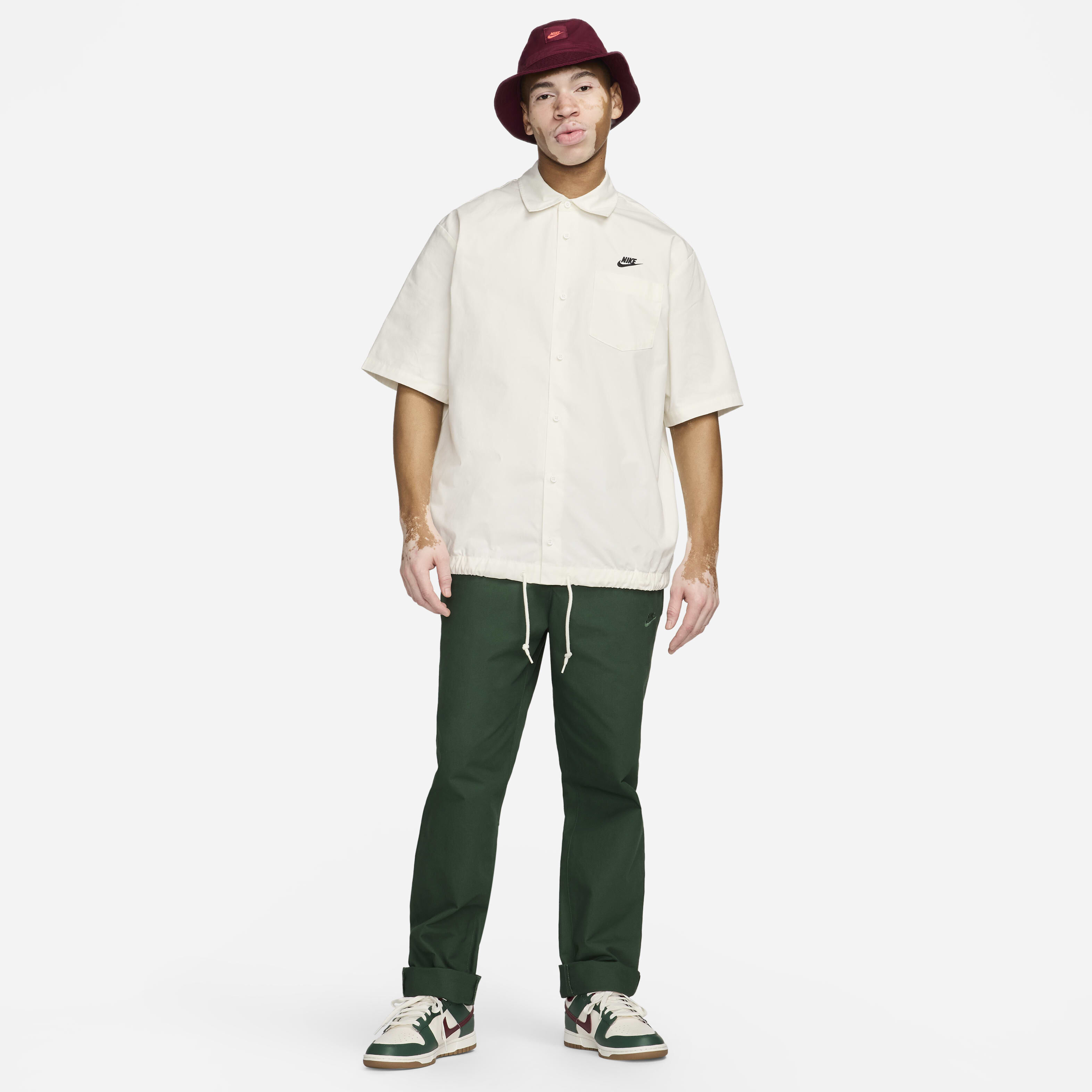 Nike button up jersey deals