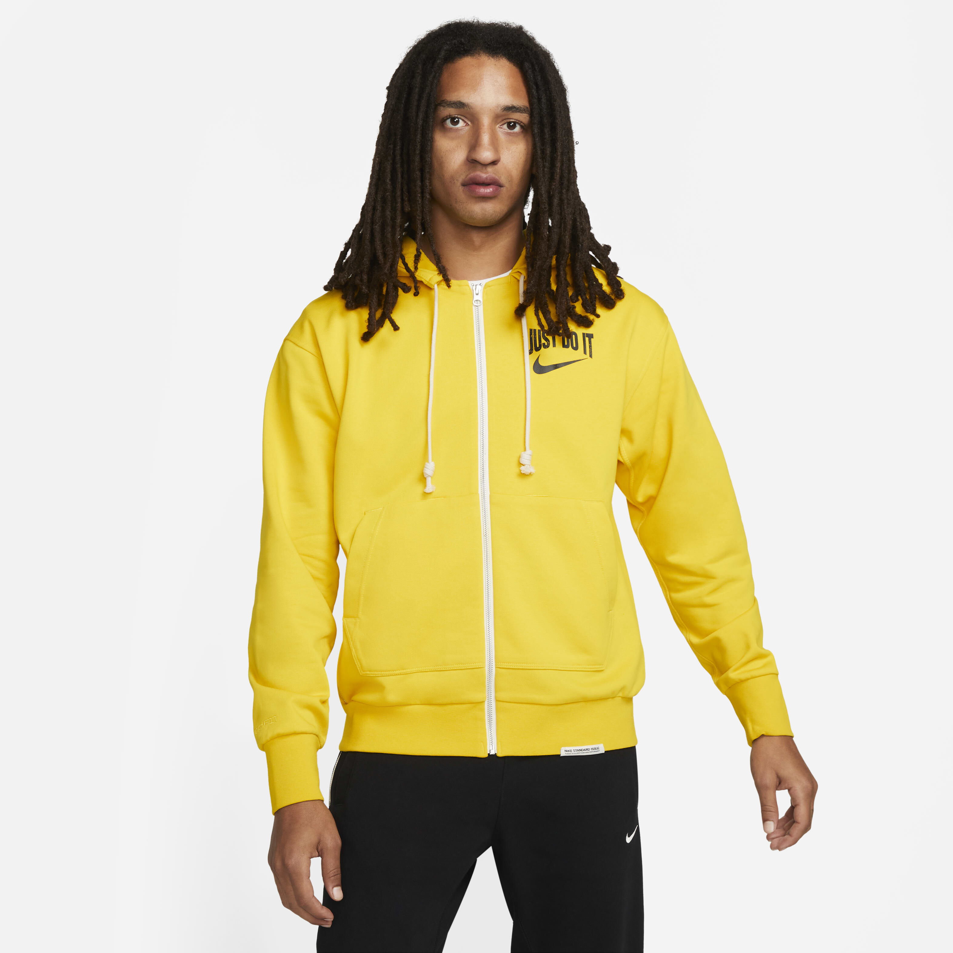 Nike just do it hoodie yellow online
