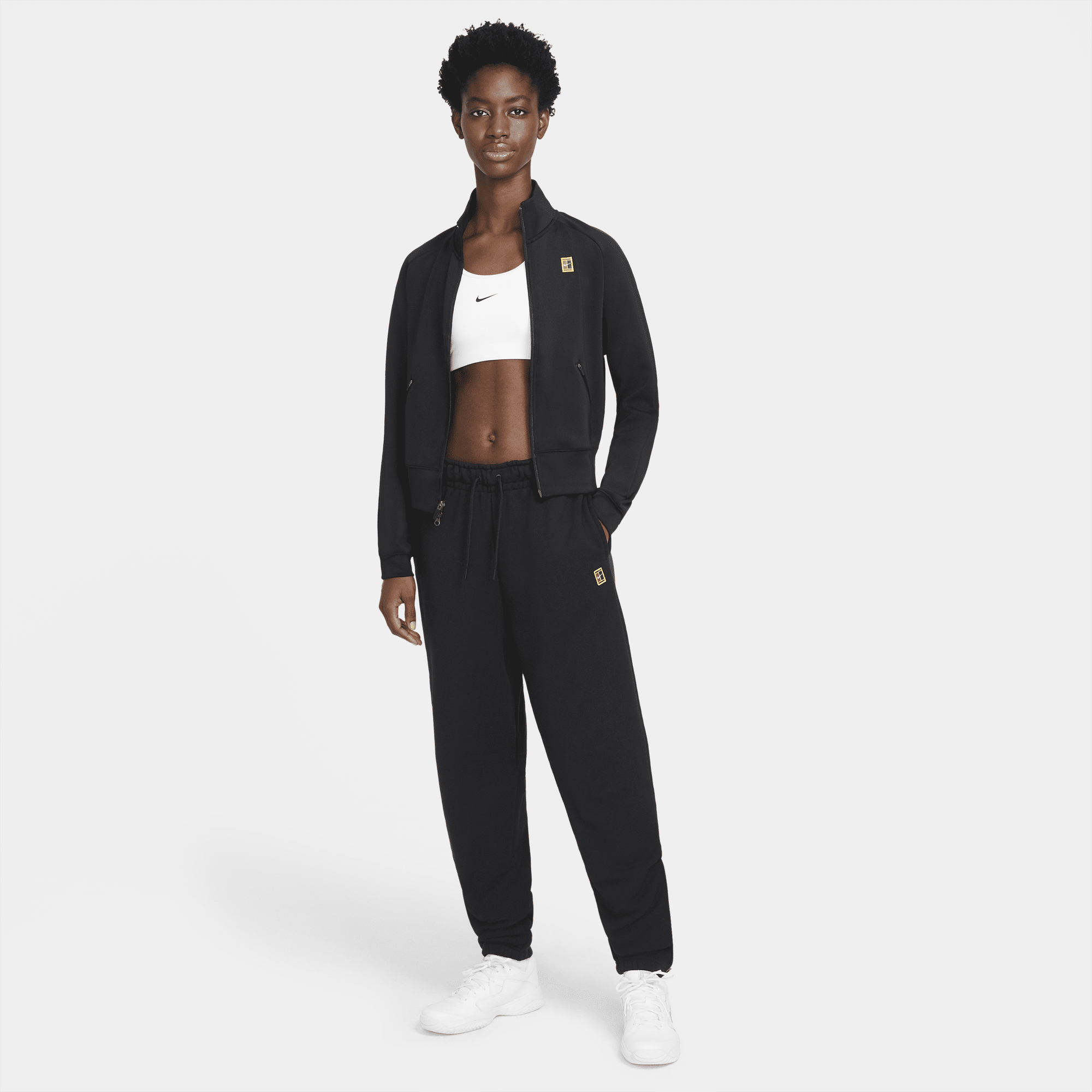 Nike tennis top jacket women's