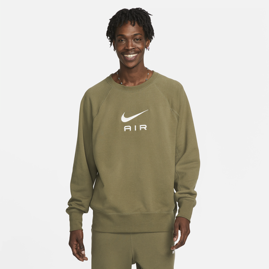Shop Sportswear Air Men s French Terry Crew Nike KSA