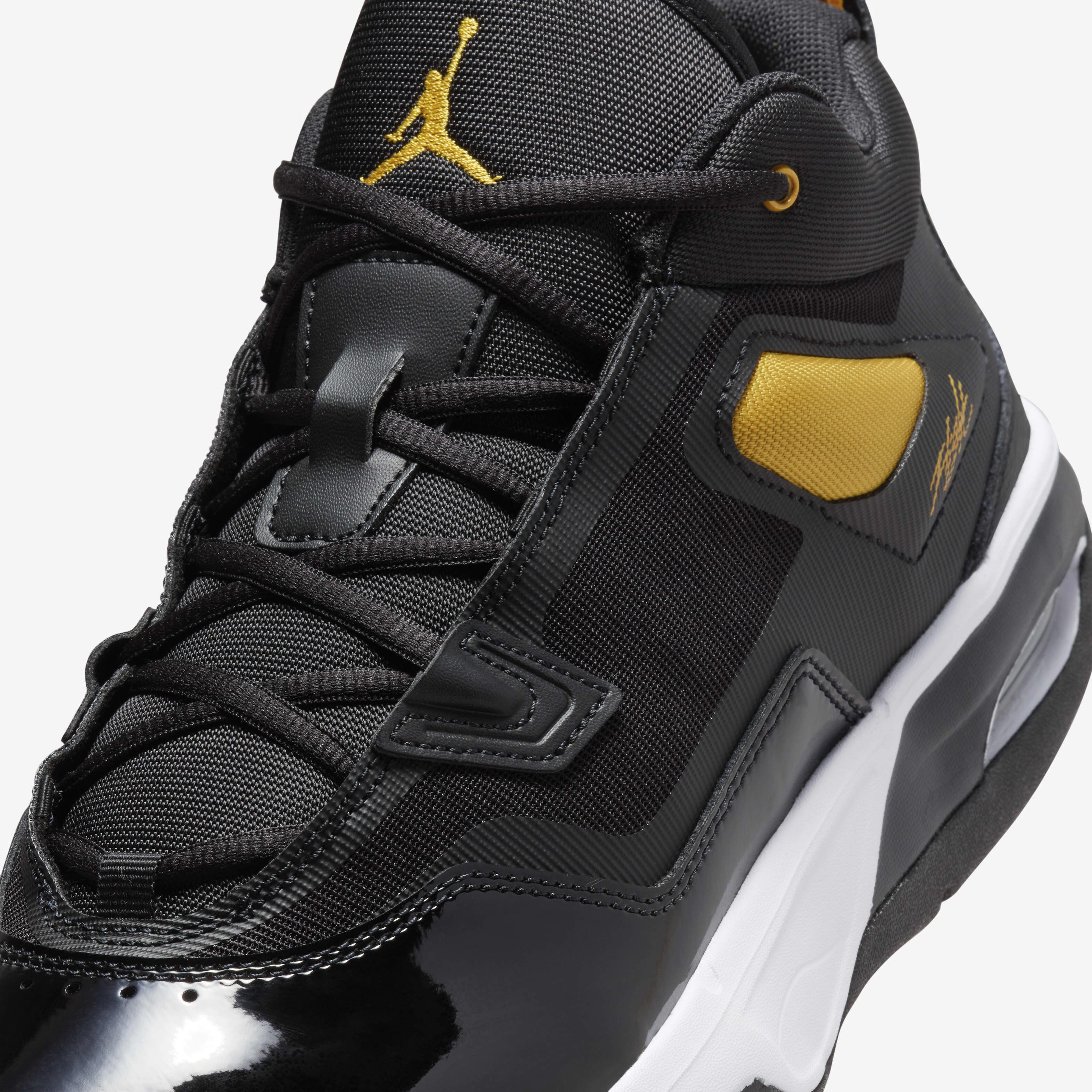 NIKE Jordan Stay Loyal 3 MENS 14 PRE-OWNED Sneakers/Shoe FB1396-071 Black/Yellow Buy Air Jordan Stay Loyal 3  main image 2