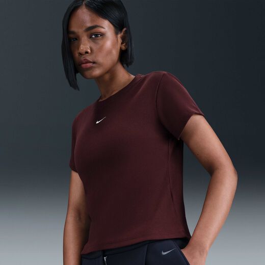 New In Women's Short Sleeves Shirts-Nike, Nike Sportswear, Women's Tight Ribbed Short-Sleeve T-Shirt New In Women's Short Sleeves Shirts-Nike, Nike Sportswear, Women's Tight Ribbed Short-Sleeve T-Shirt