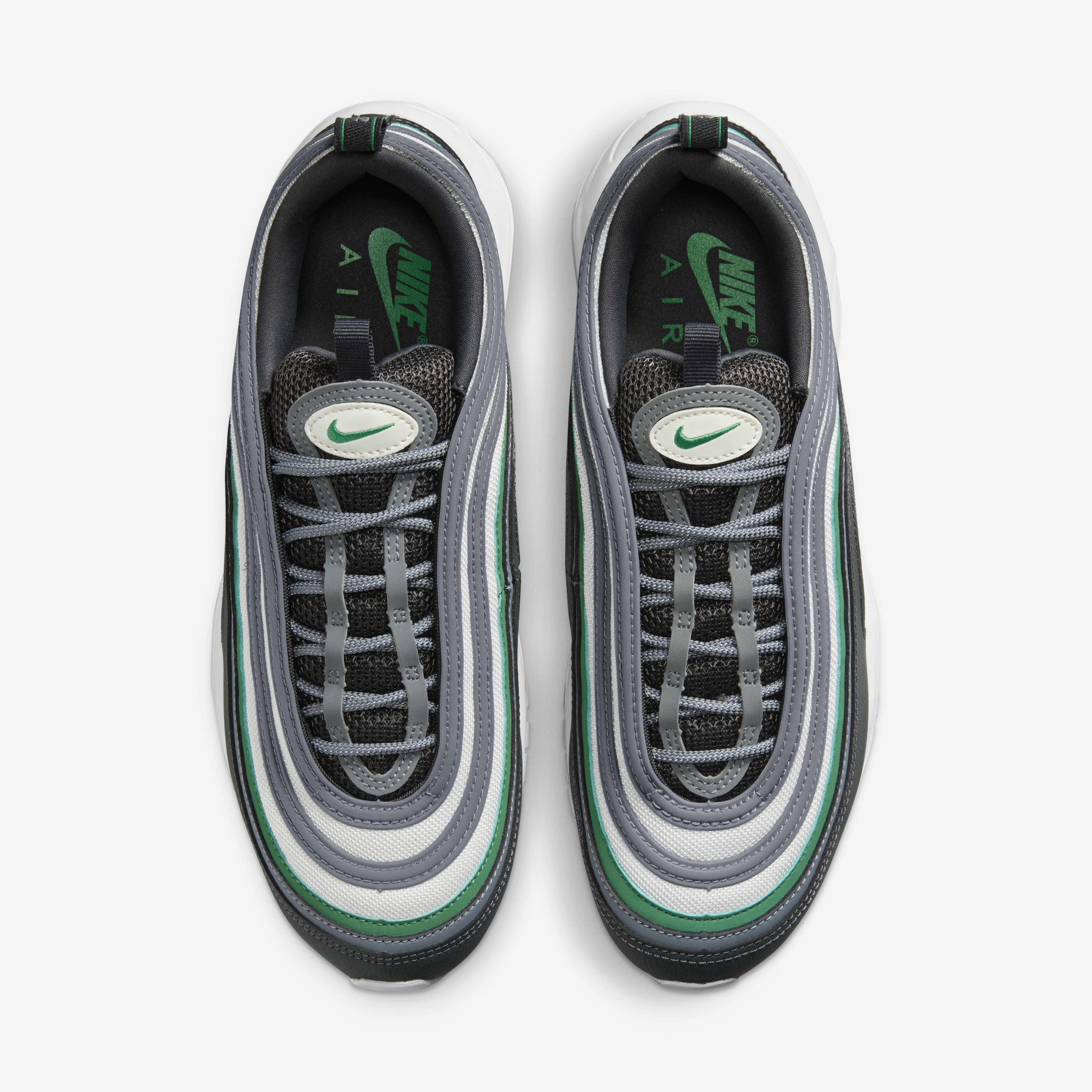 Buy Nike Air Max 97 Men s Shoes Cool Grey Anthracite Summit White Stadium Green Nike Saudi Official