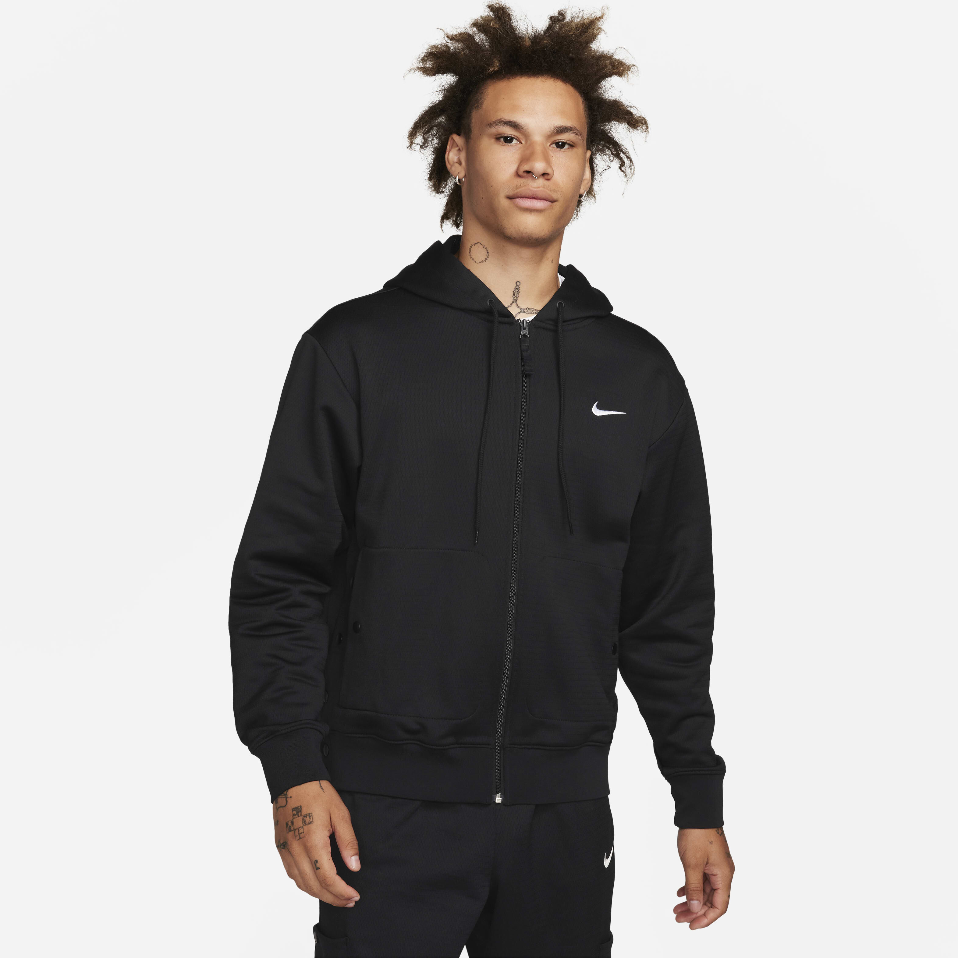 Buy Nike Men s Therma FIT Full Zip Basketball Hoodie Nike Saudi Official