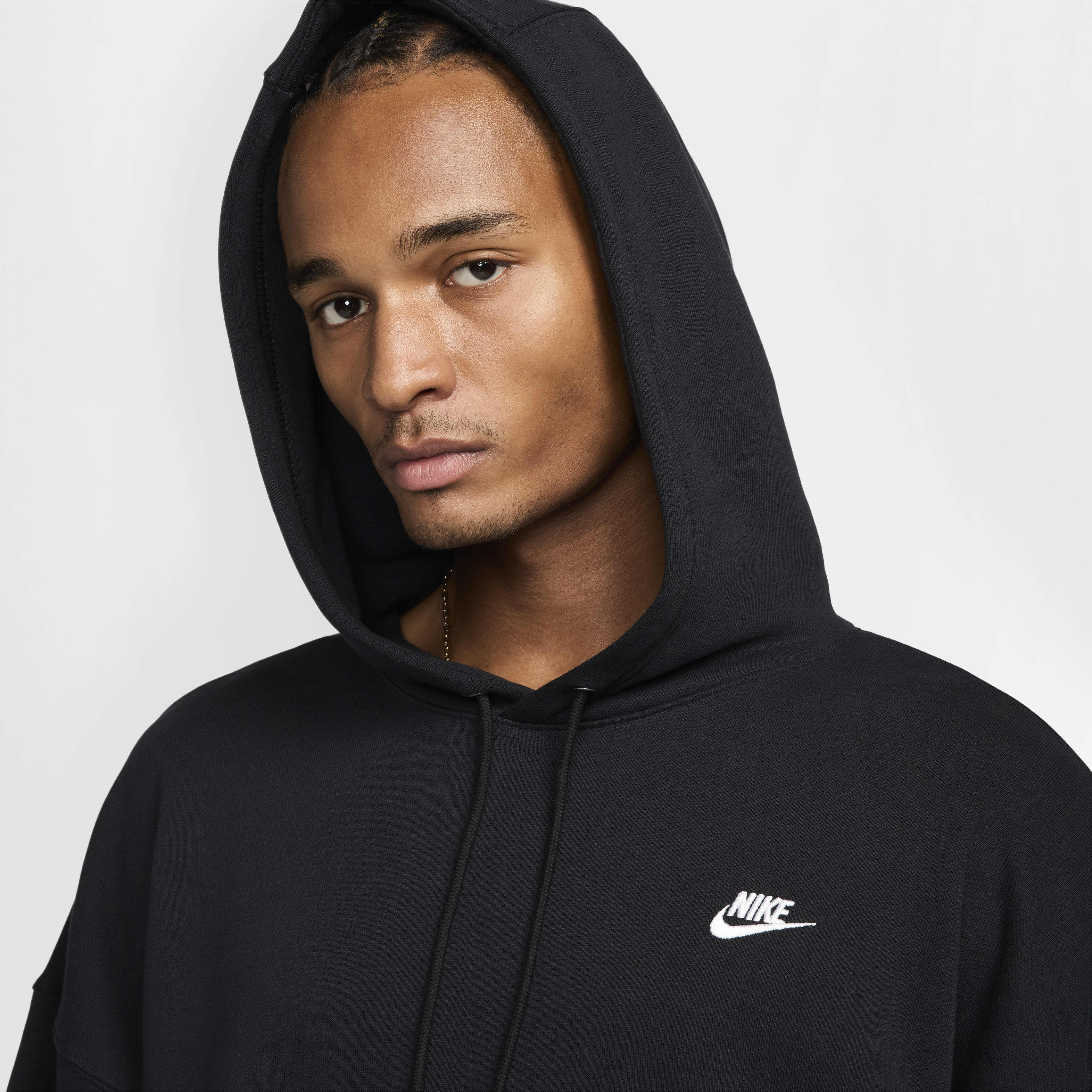 パーカー・フーディ Nike Club Fleece Oversized French Terry Pullover Hoodie M Bl Nike Club Fleece Men's Oversized French Terry Pullover