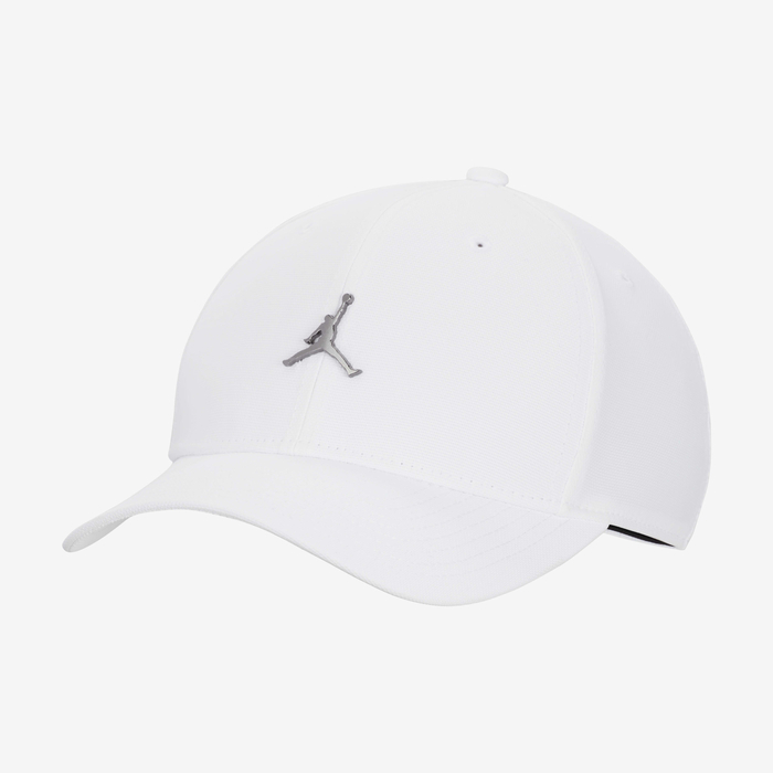 Buy Jordan Rise Cap Adjustable Hat White/Gunmetal Nike Saudi