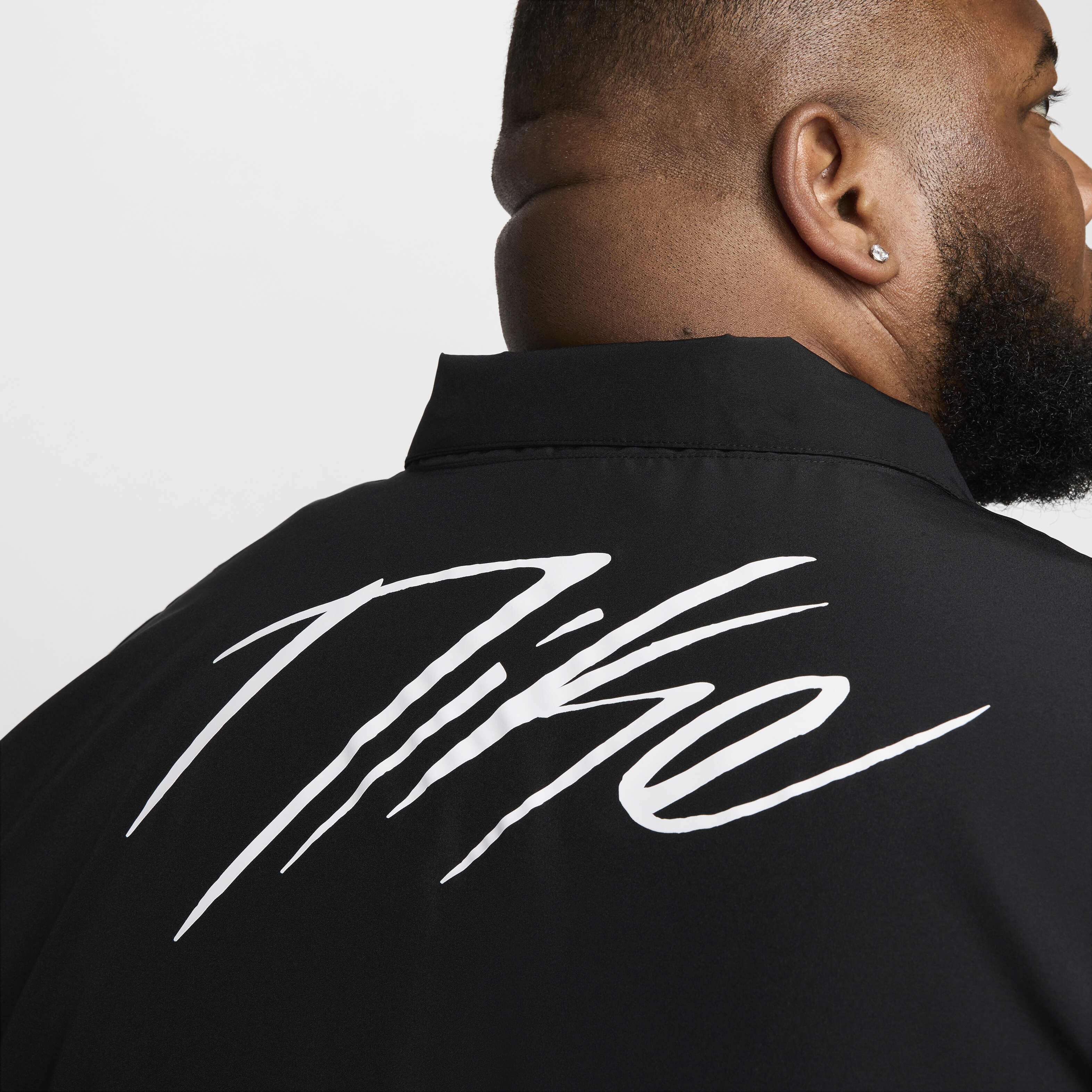 ★Nike★ Icon Men's Woven Basketball Jacket HV4886-299 Buy Nike Icon Men's Woven Basketball Jacket - Black/Black