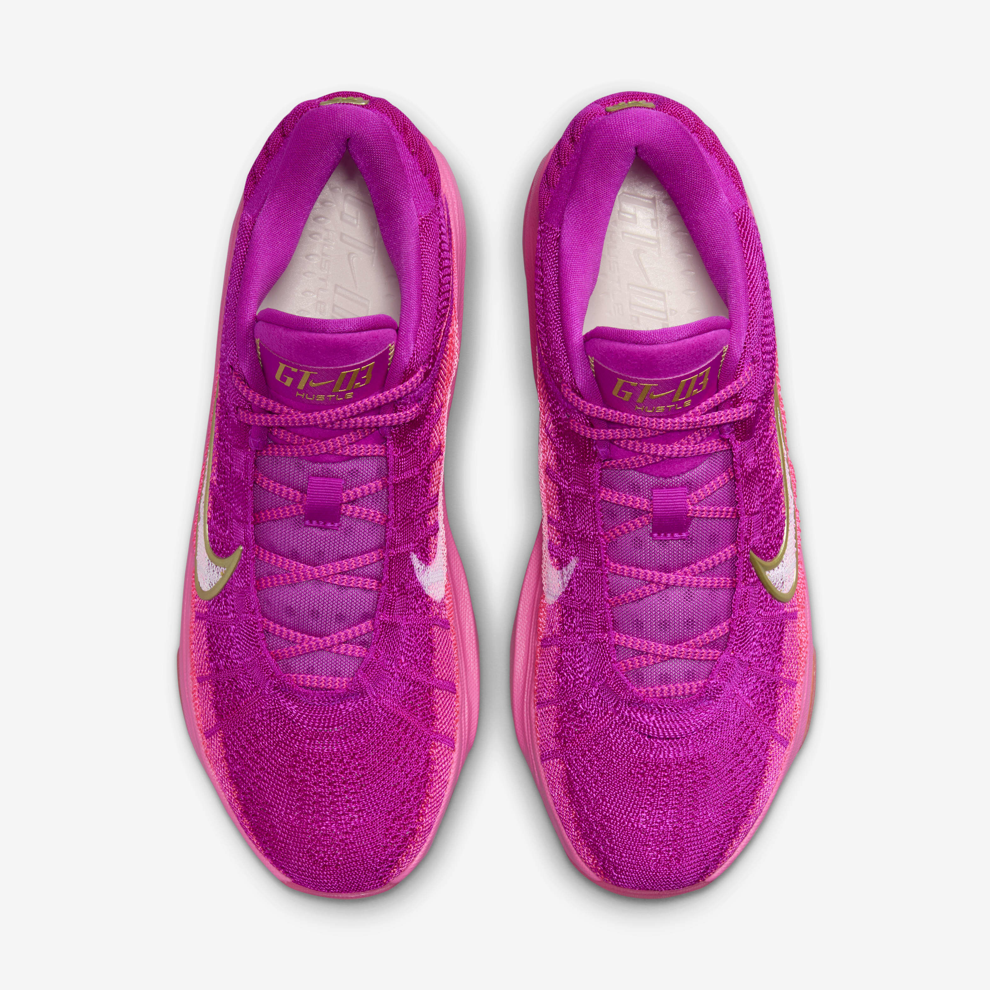 Buy Nike G.T. Hustle 3 Basketball Shoes - Hyper Pink/Vivid Grape
