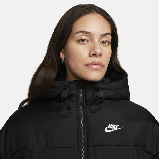 All black top nike jacket womens