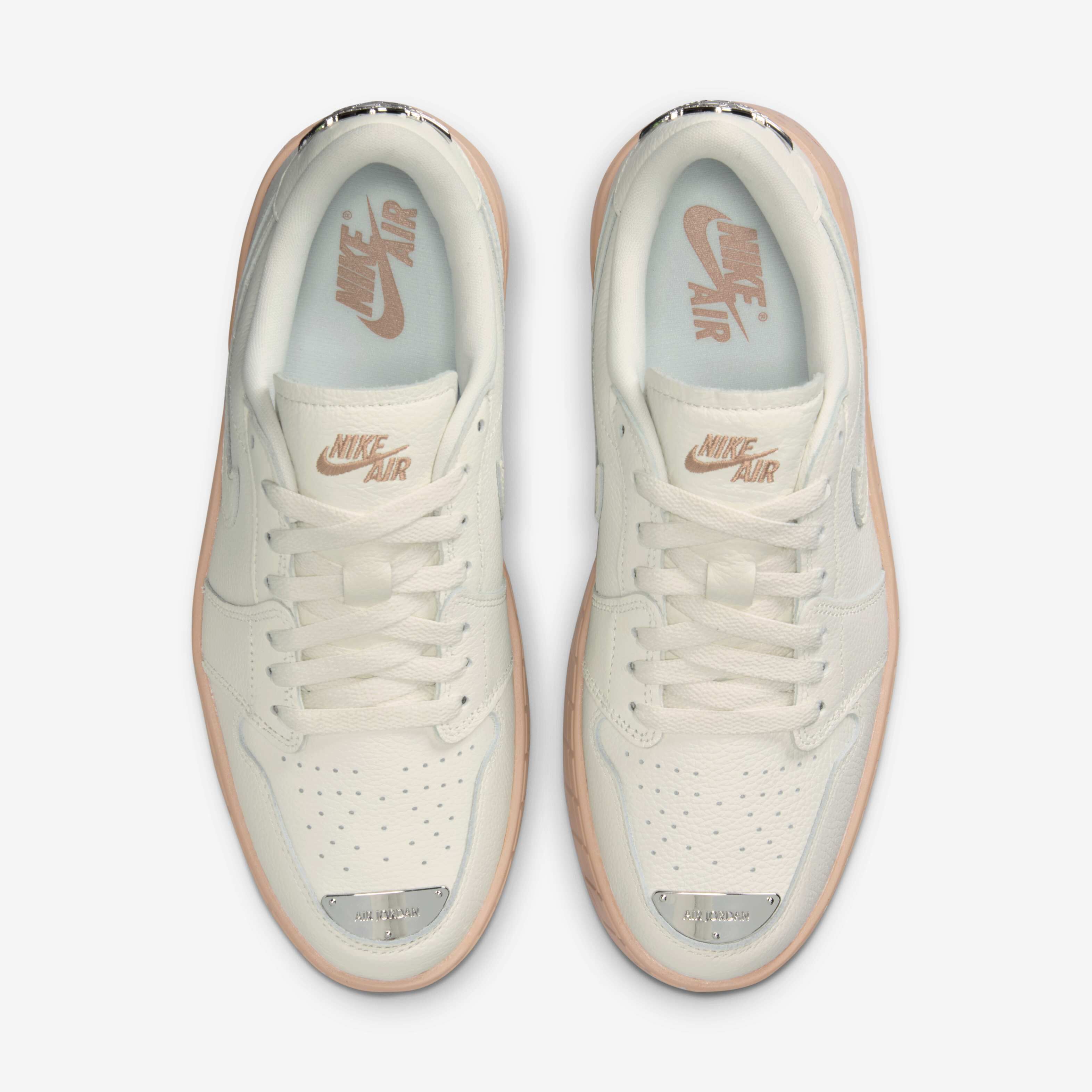 Buy Air Jordan 1 Brooklyn Low Women's Shoes - Sail/Hemp