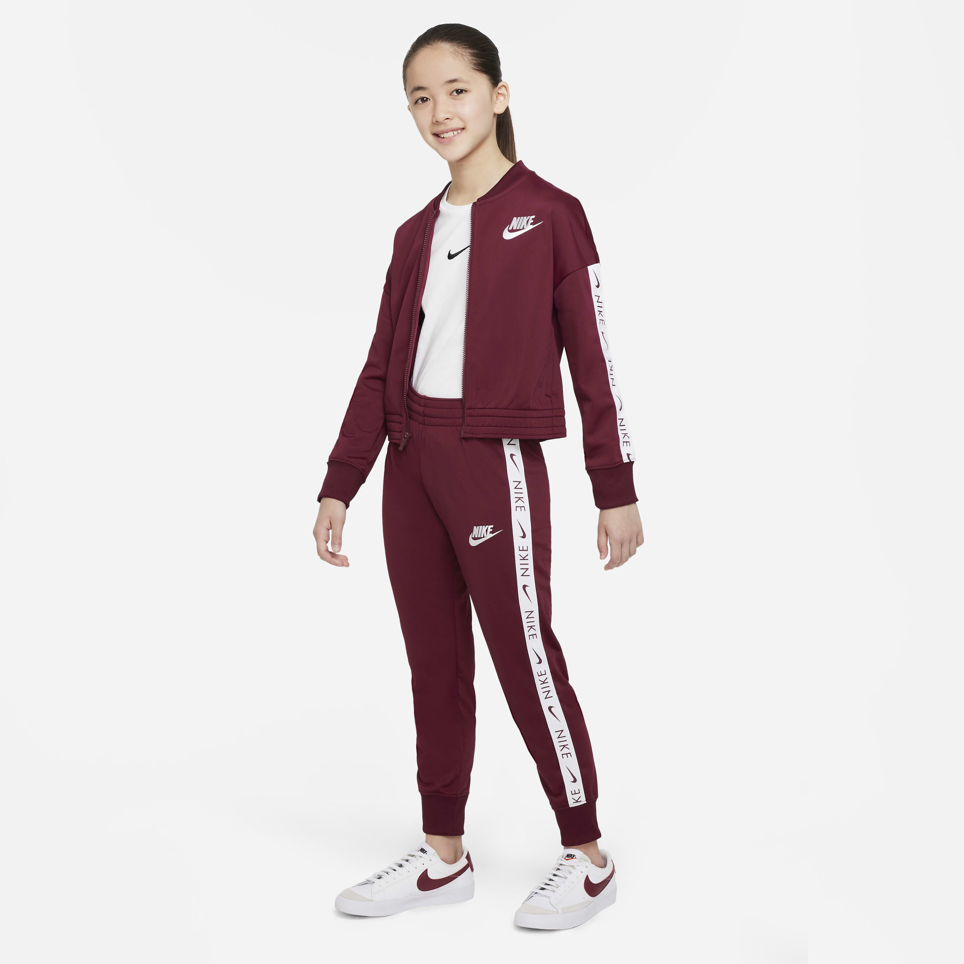 Buy Nike Sportswear Older Kids' Tracksuit - Dark Beetroot
