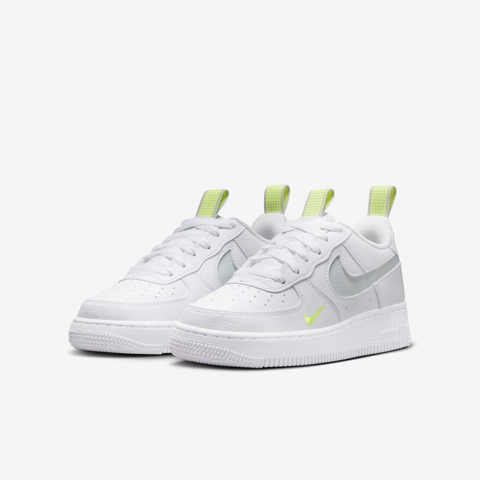 Buy Nike Air Force LV8 Older Kids' Shoes White/Volt/Light