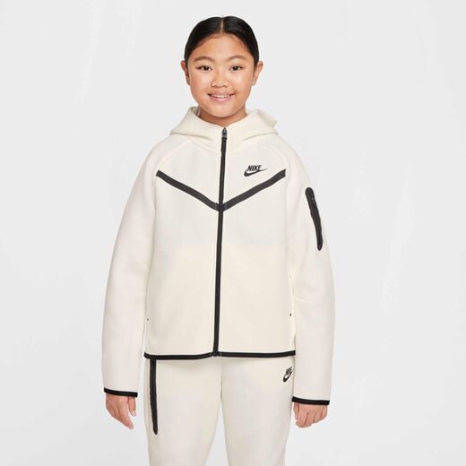 Hoodies & Sweatshirts-Nike, Nike Sportswear Tech Fleece, Girls' Full-Zip Hoodie
