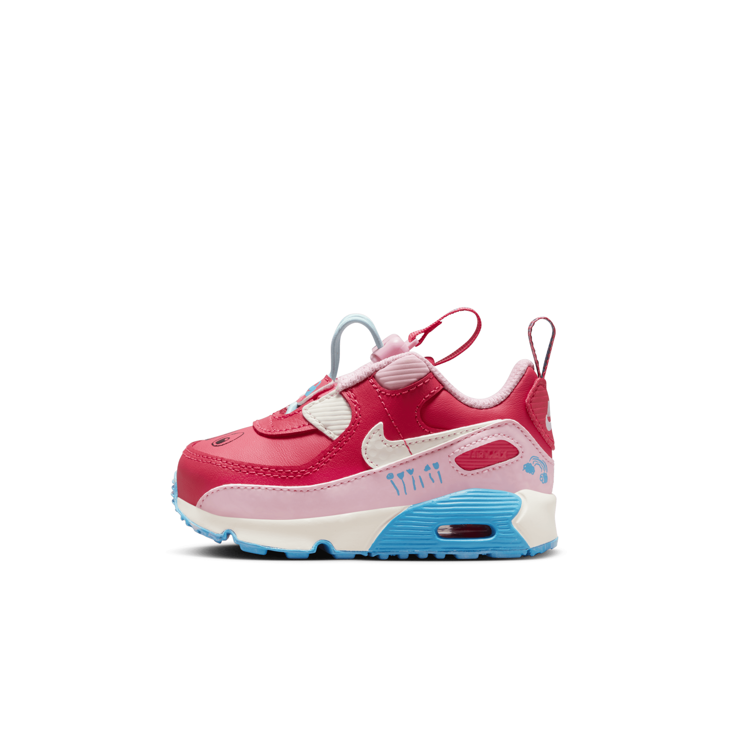 Pink air max 90 toddler best sale