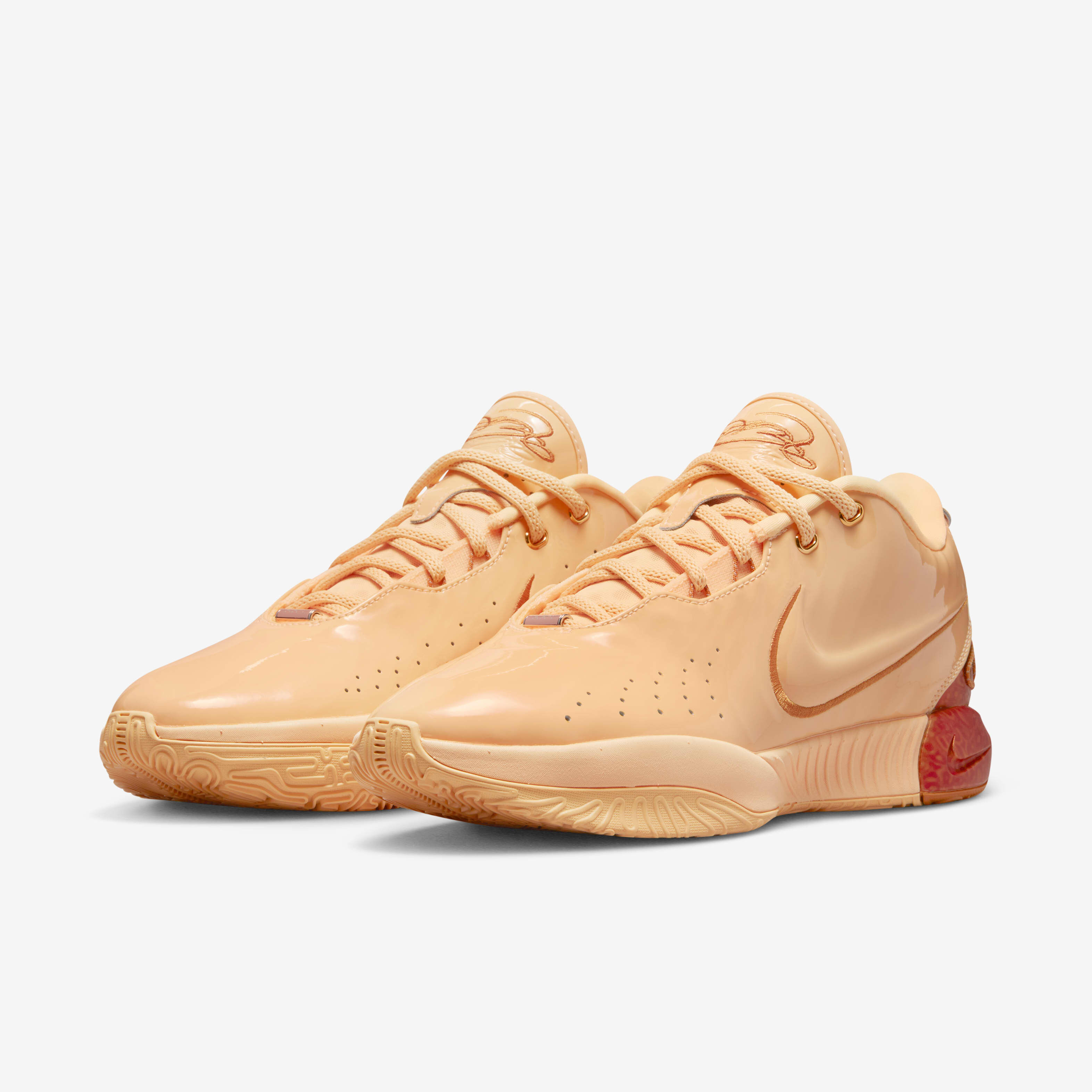 Buy LeBron XXI Basketball Shoes - Melon Tint/Metallic Red Bronze
