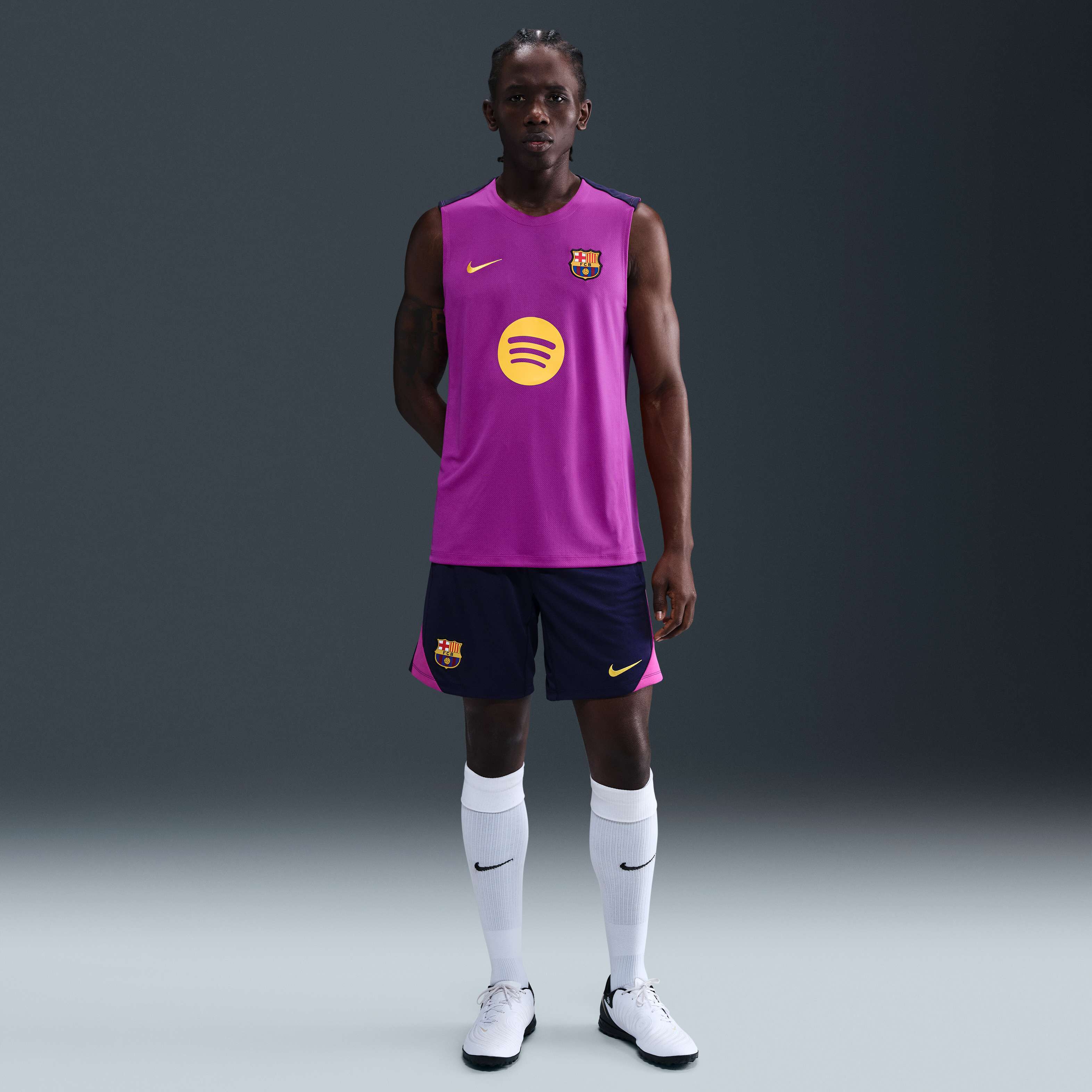 FC Barcelona Nike ピステセット NIKE FCB FC BARCELONA 2016 Flash Prematch Practice Jersey