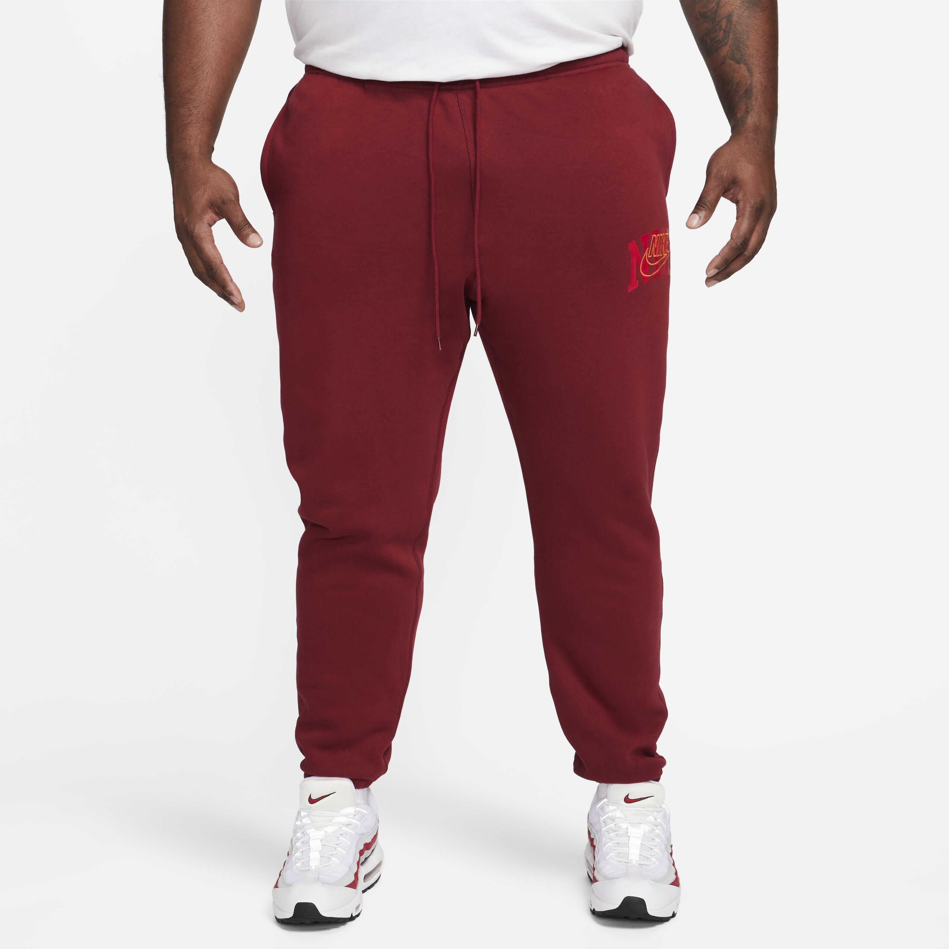 Nike air red pants 2025