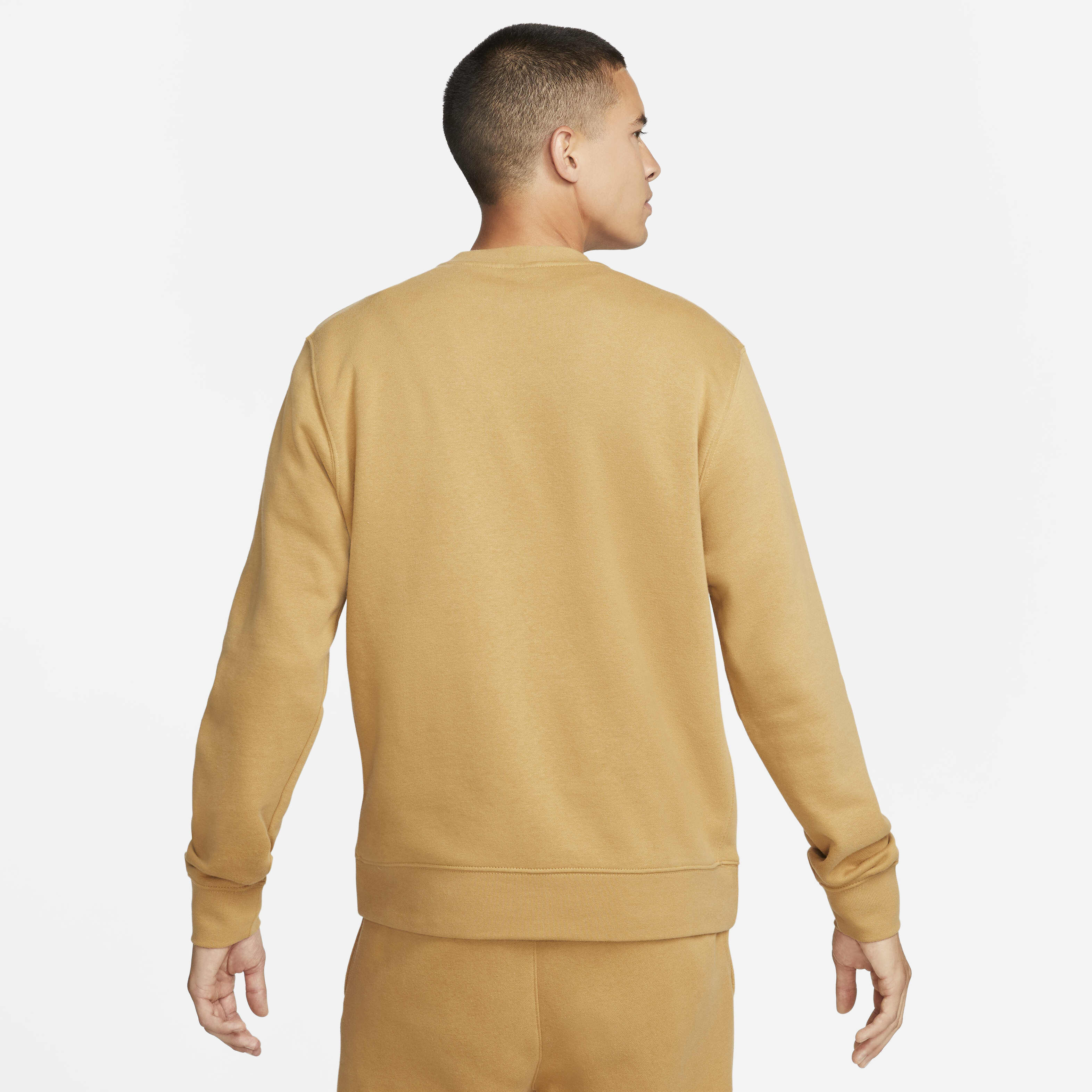Buy Nike Sportswear Club Fleece Men's Crew - Elemental Gold Buy Nike Sportswear Club Fleece Men's Crew - Elemental Gold
