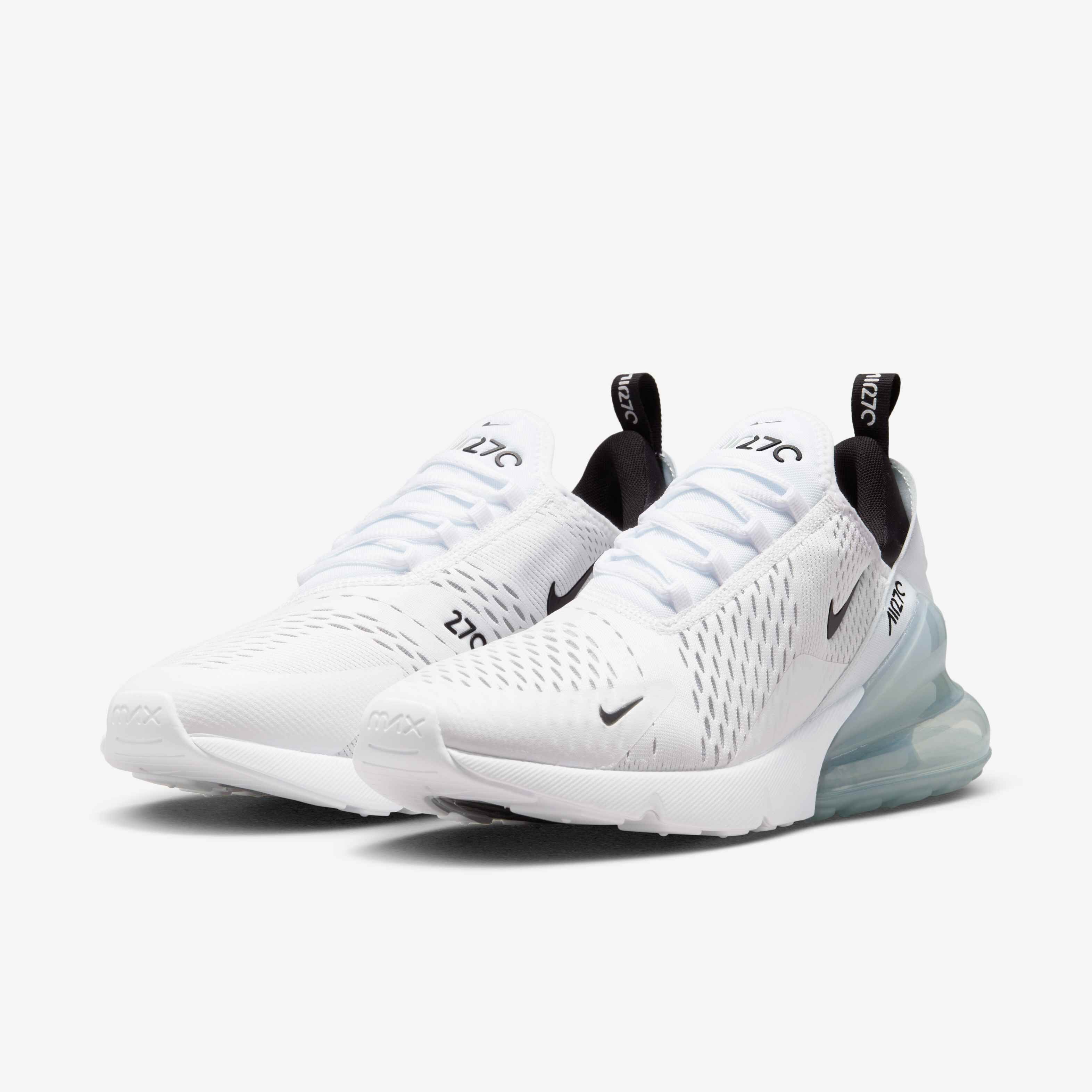 Buy Nike Air Max 270 Men's Shoes White/White/Black Nike Saudi