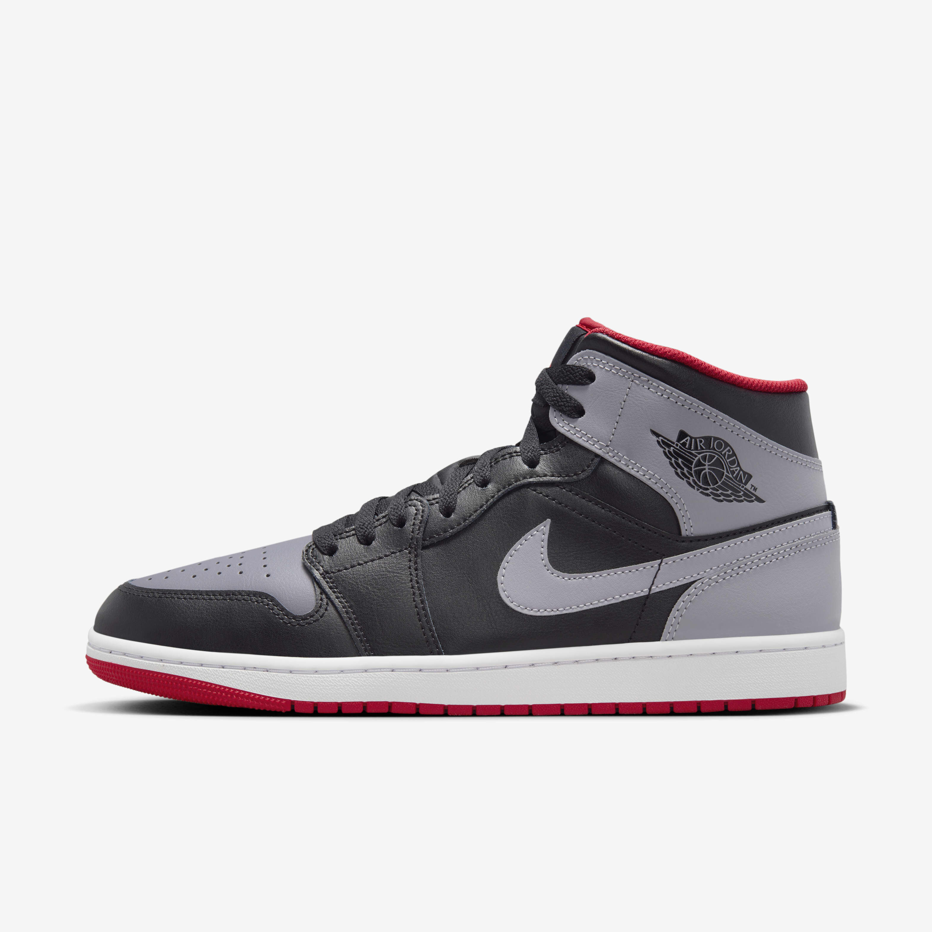 Men's air jordan 1 mid basketball shoe shop