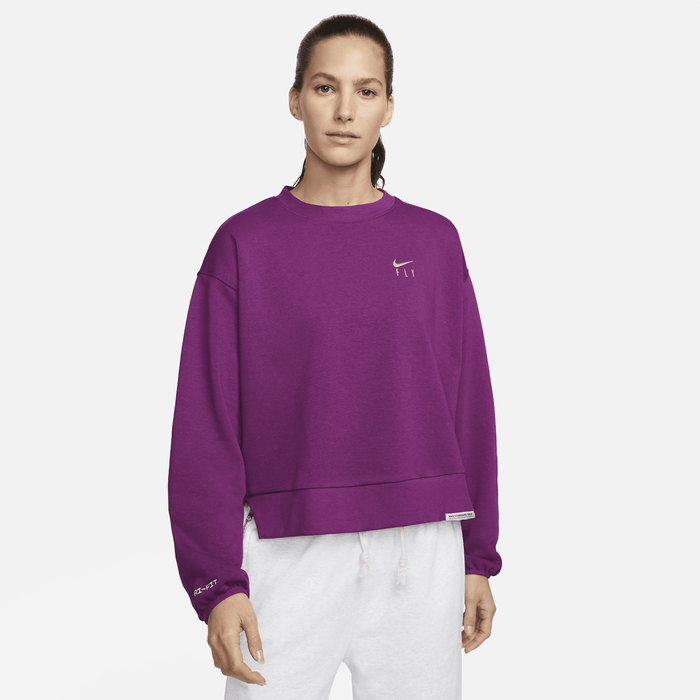 Nike dry women's swoosh top crew sweatshirt