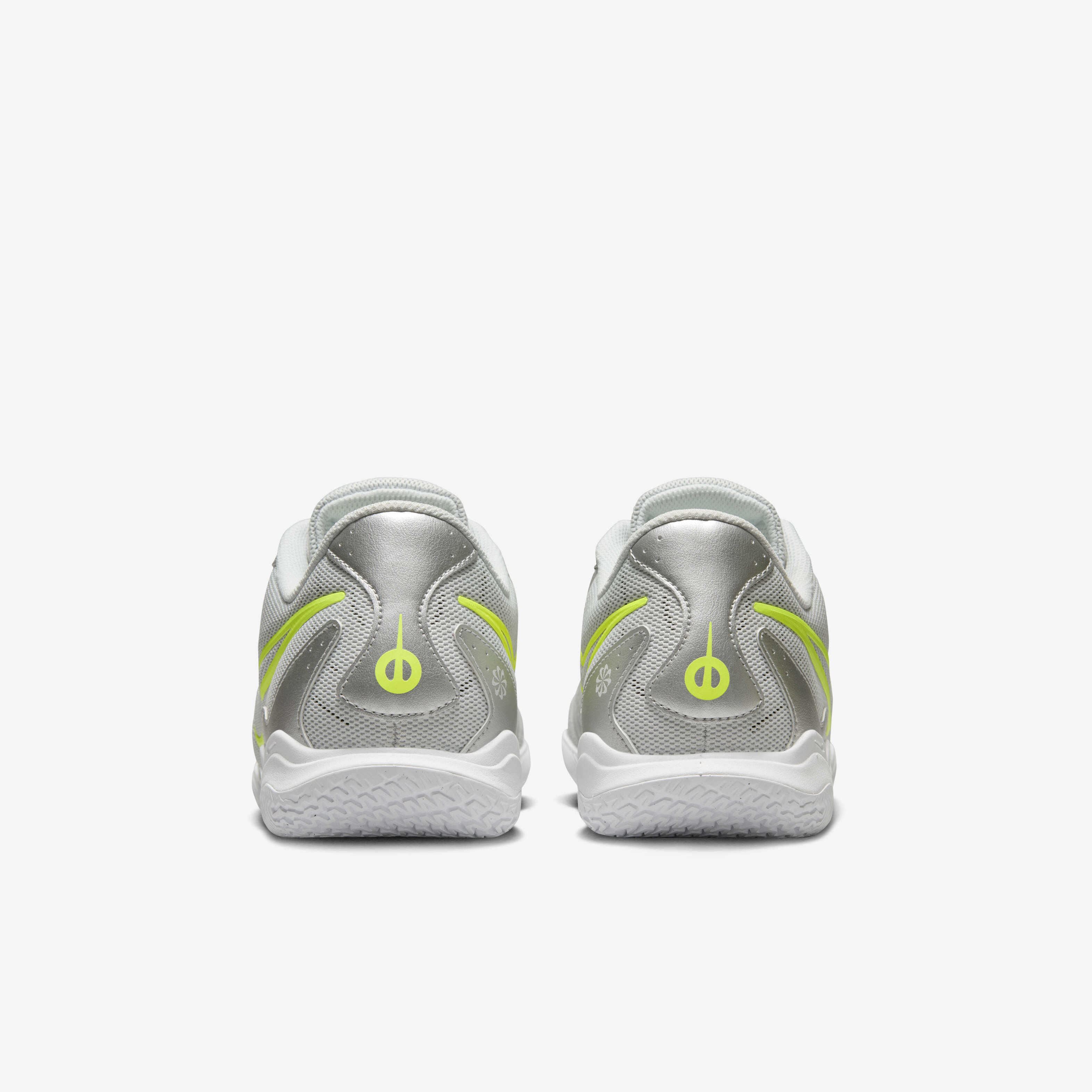 Buy Nike Tiempo Legend 10 Academy Indoor Court Low Top Football Shoes Metallic Silver Volt White Nike Saudi Official