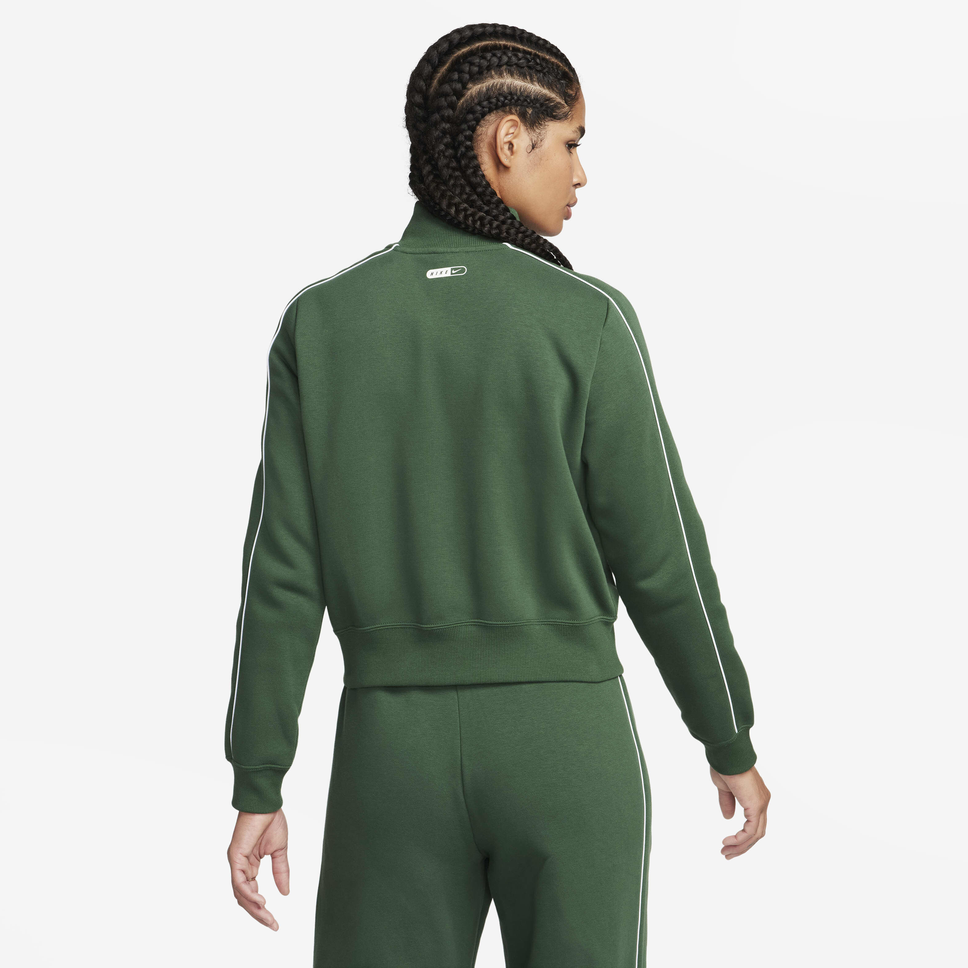 Nike green tracksuit womens clearance