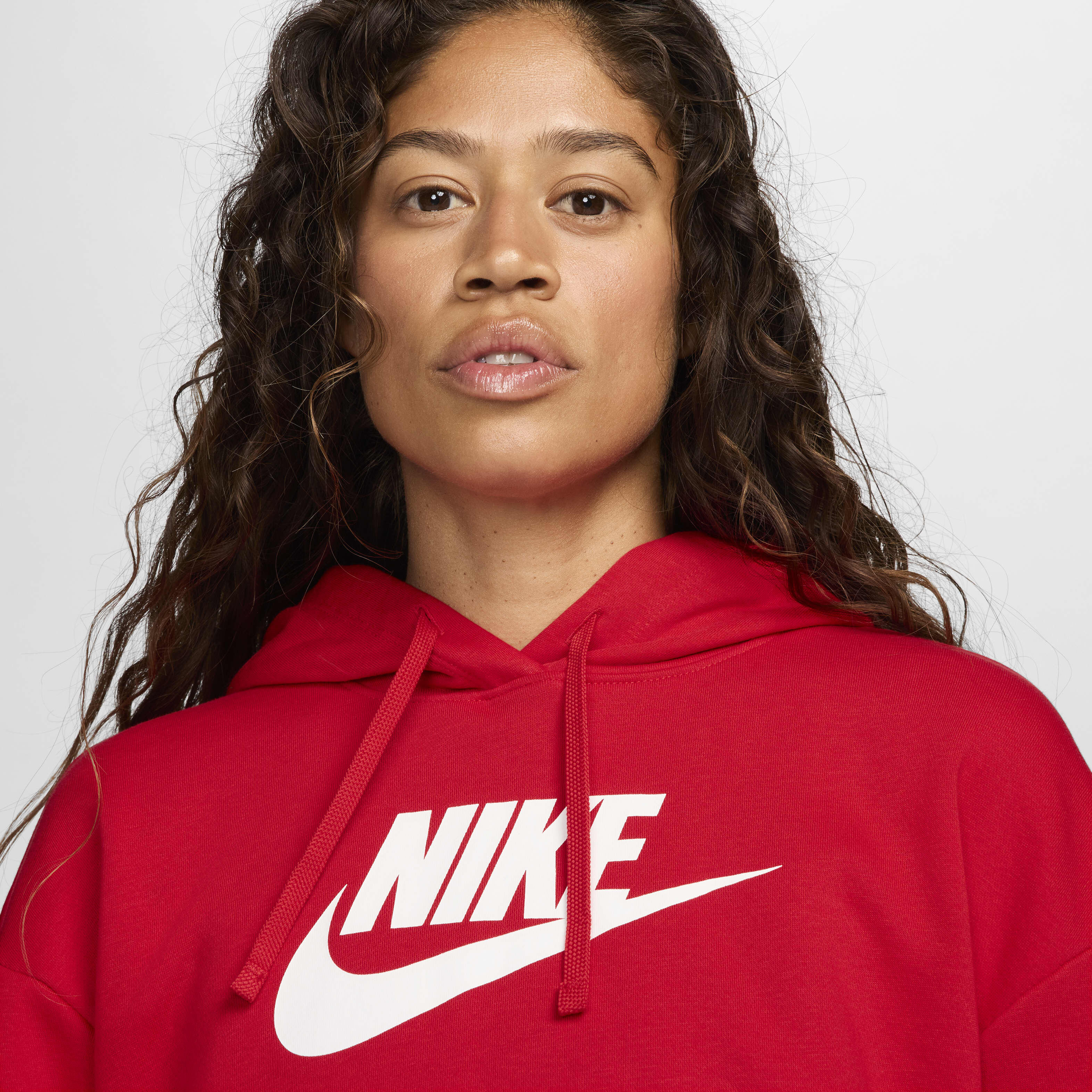 Nike graphic hoodie red 2025
