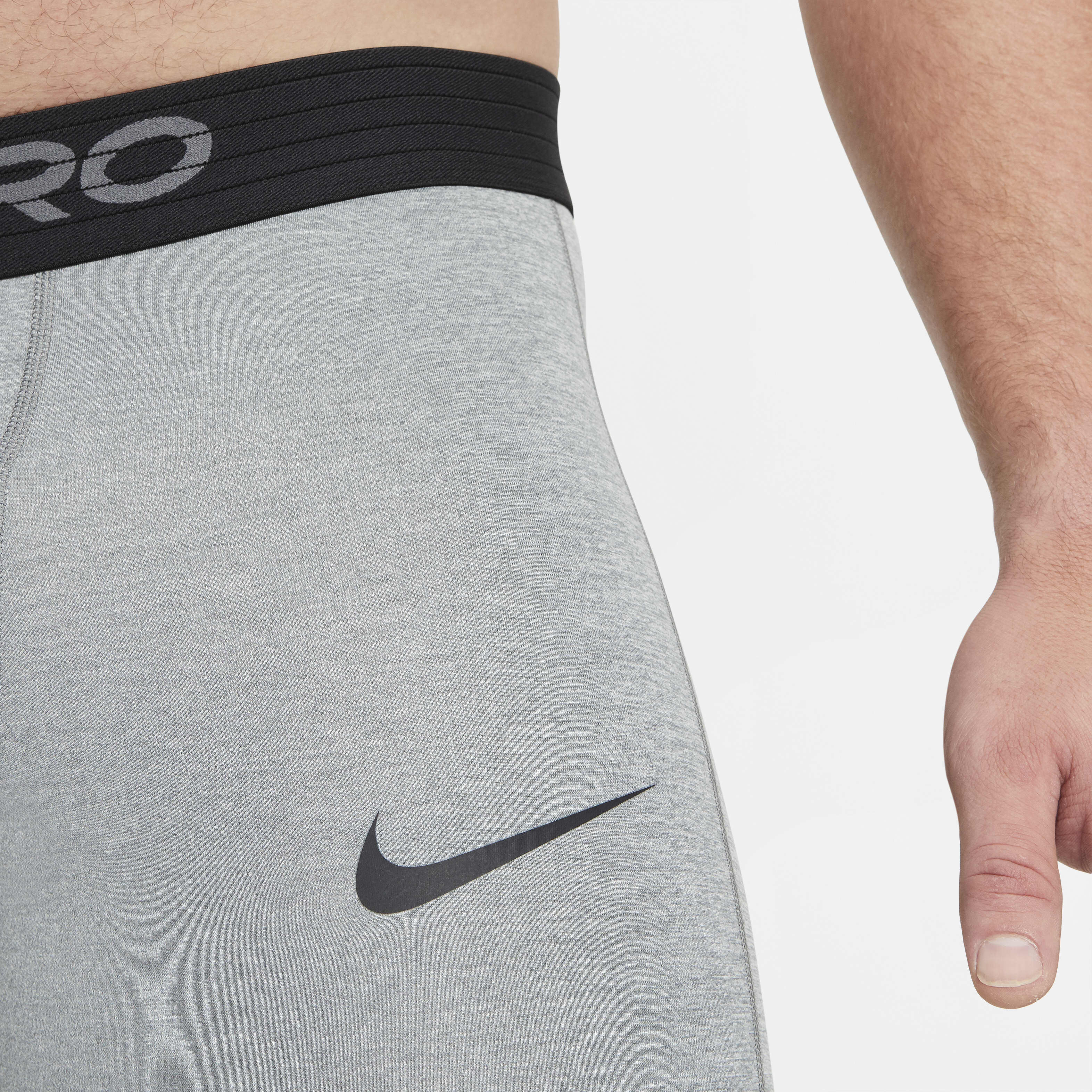 Grey nike compression tights on sale