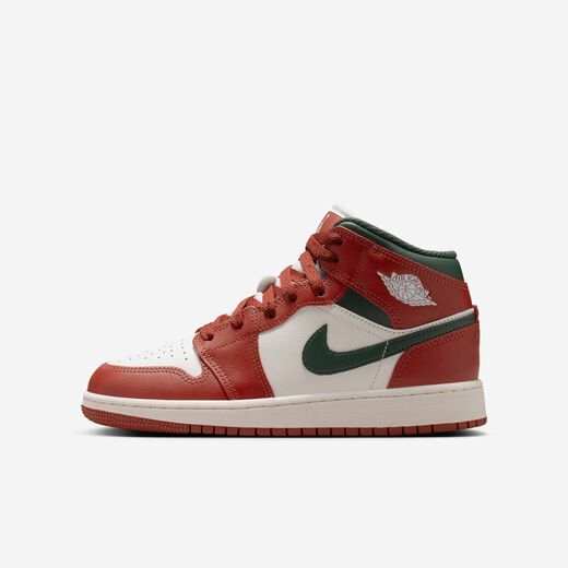 New In Kids' Jordan-JRDN, Air Jordan 1 Mid, Older Kids' Shoes